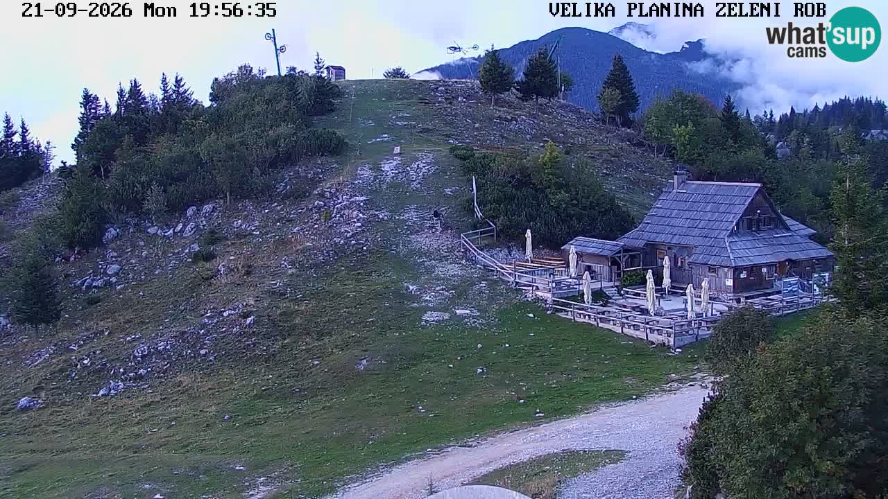 Zeleni Rob – Webcam live | Velika Planina
