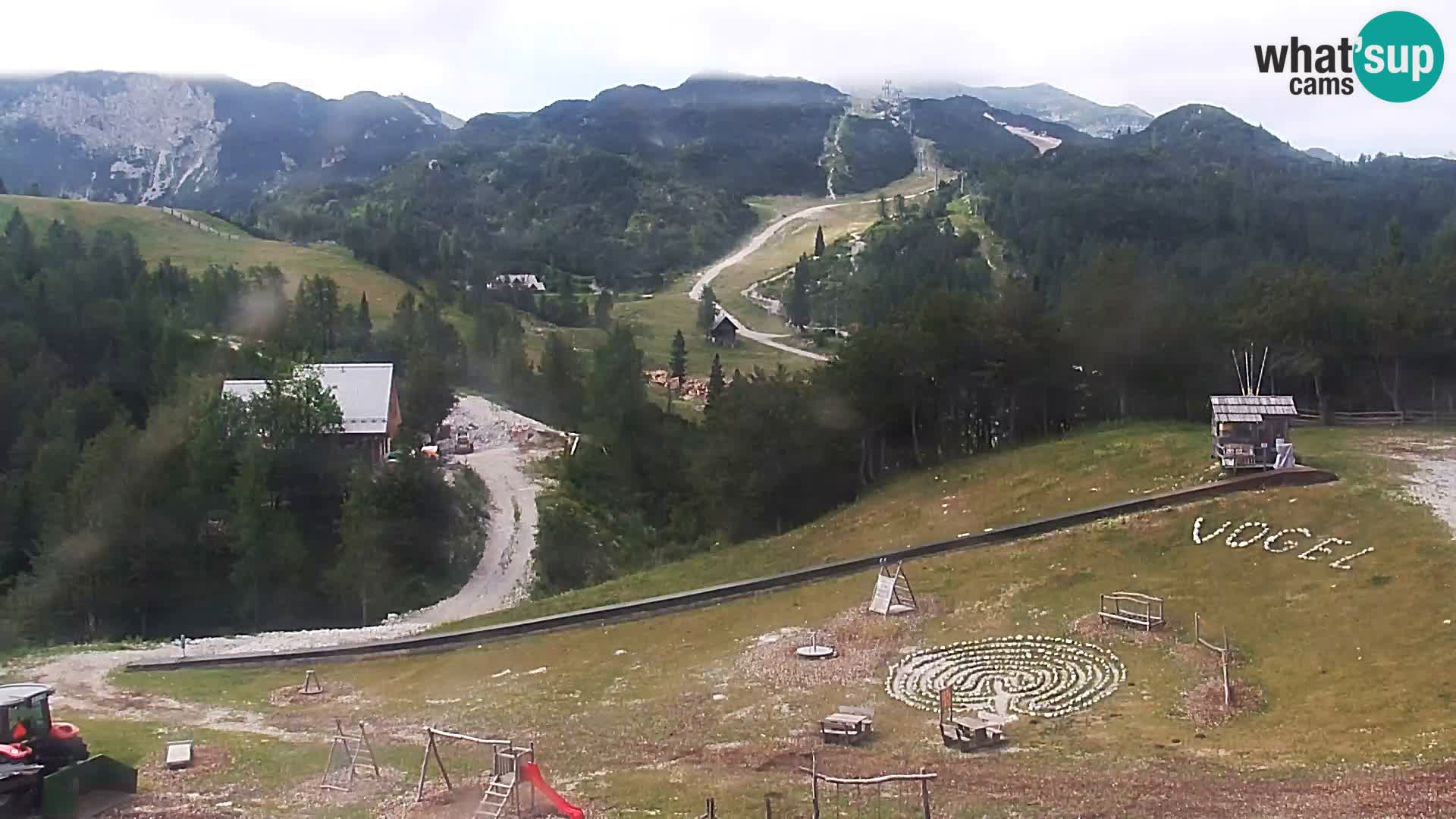 Spletna kamera Smučišče Kamera v zivo Vogel – postaja nihalke