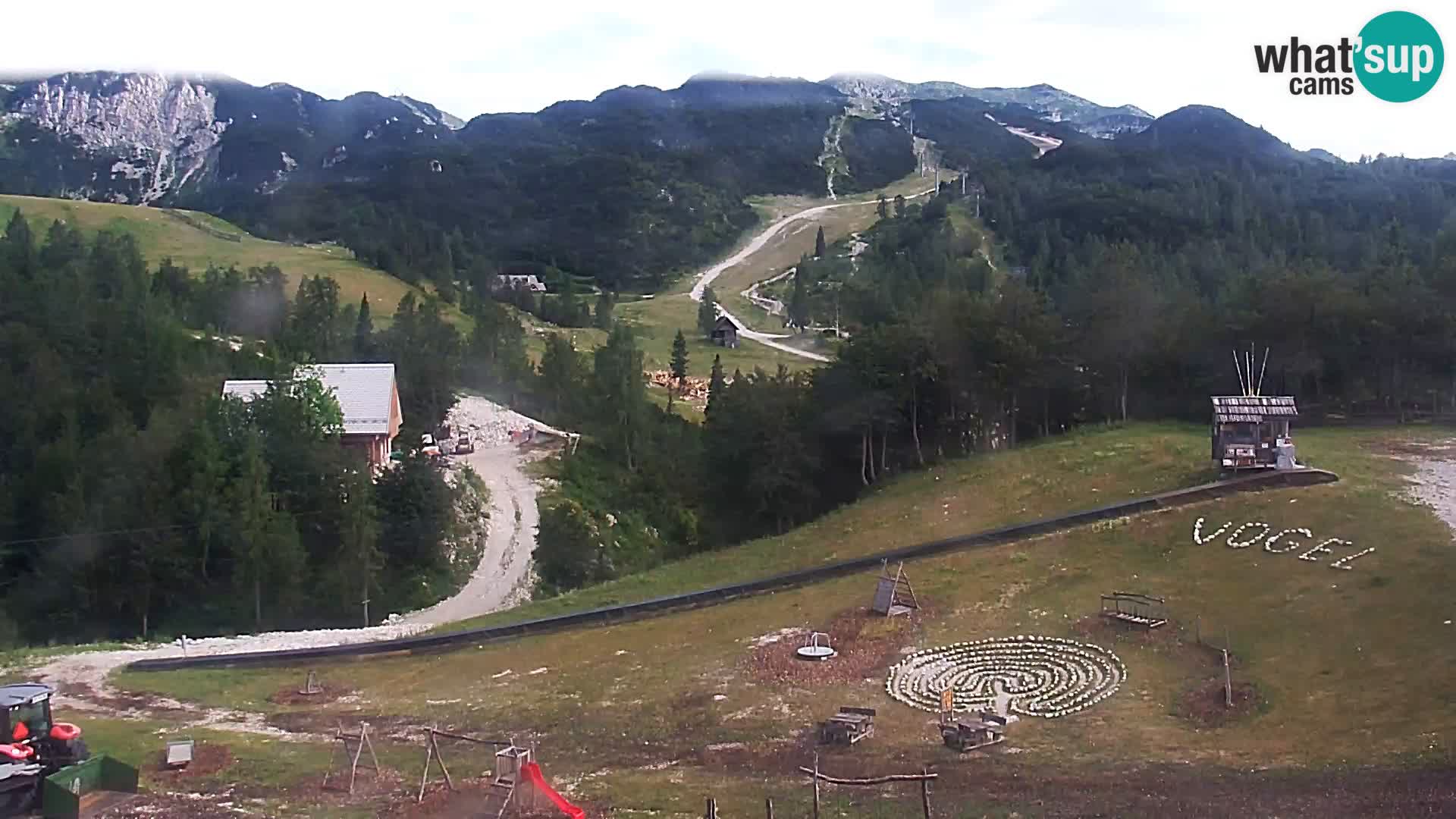 Spletna kamera Smučišče Kamera v zivo Vogel – postaja nihalke