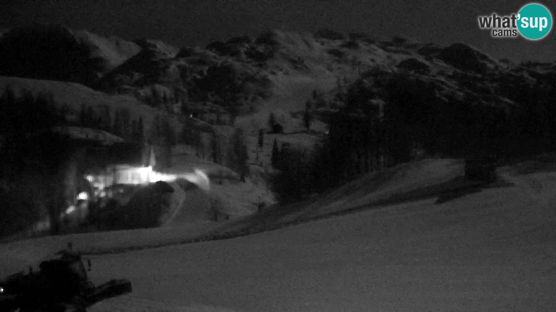 Spletna kamera Smučišče Kamera v zivo Vogel – postaja nihalke