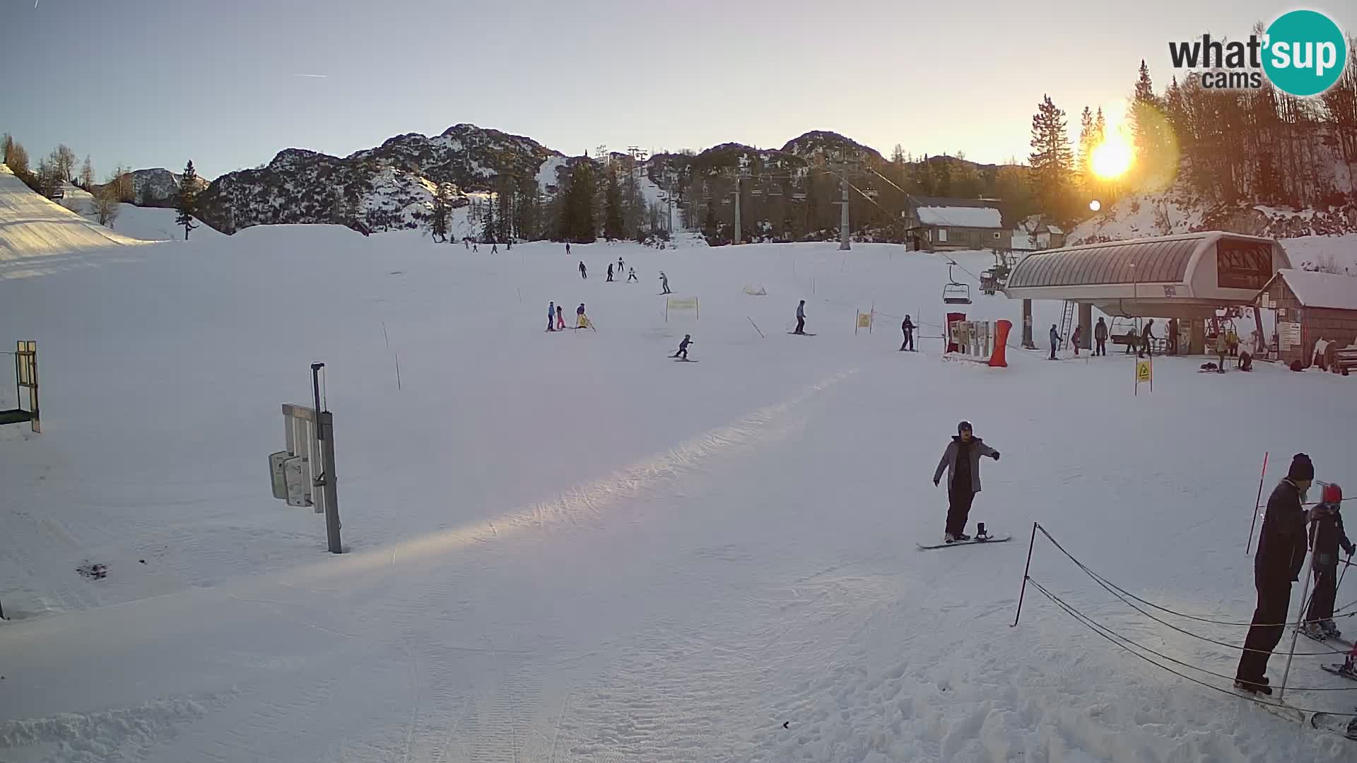 Station ski Vogel – parc à neige