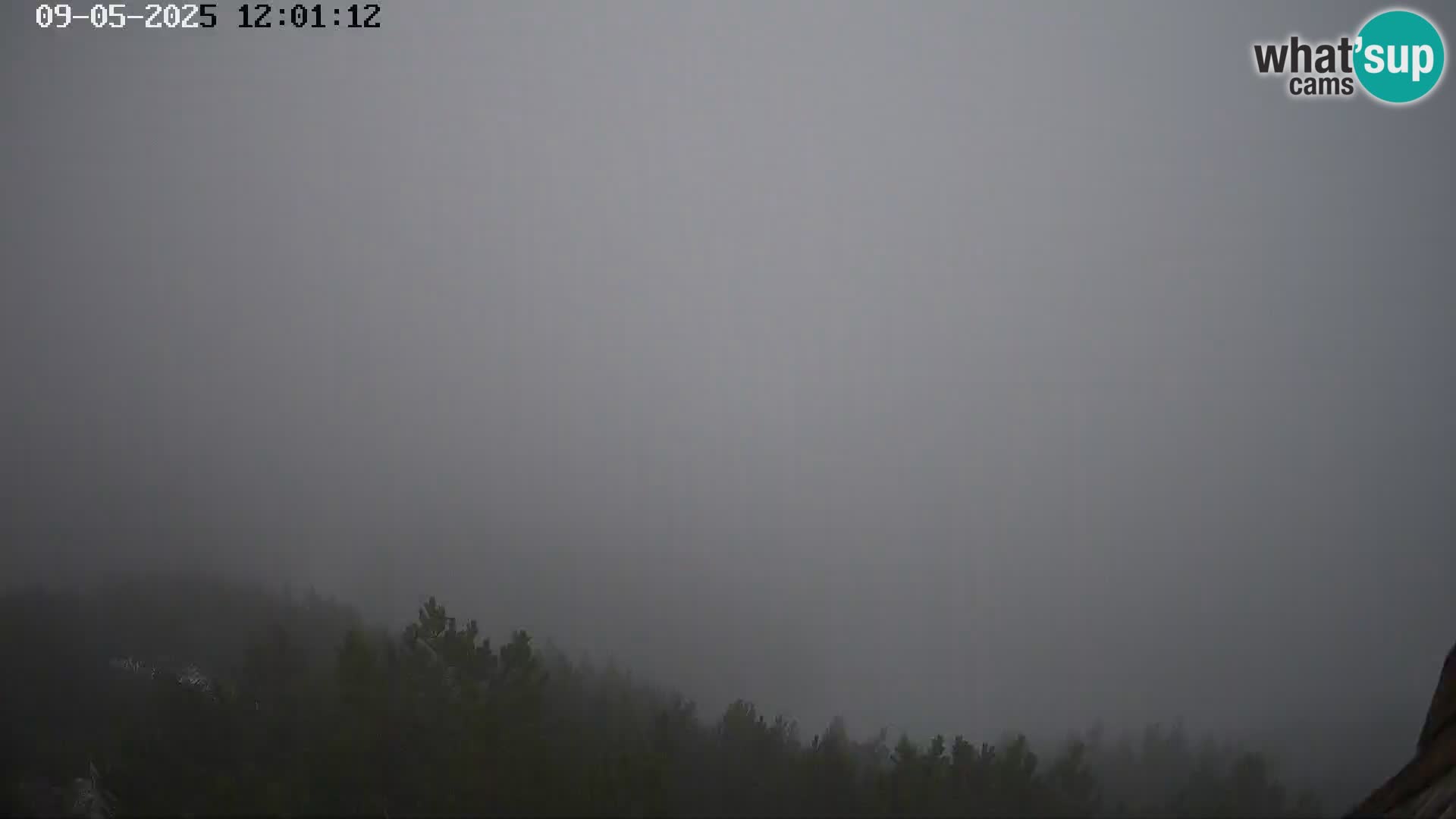 Stazione sciistica Vogel webcam Panorama dalla Orlova glave verso il Triglav