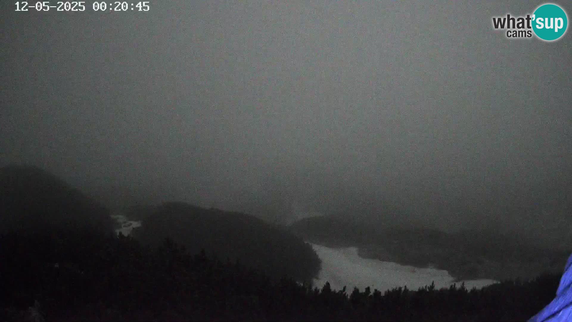 Stazione sciistica Vogel webcam Panorama dalla Orlova glave verso il Triglav
