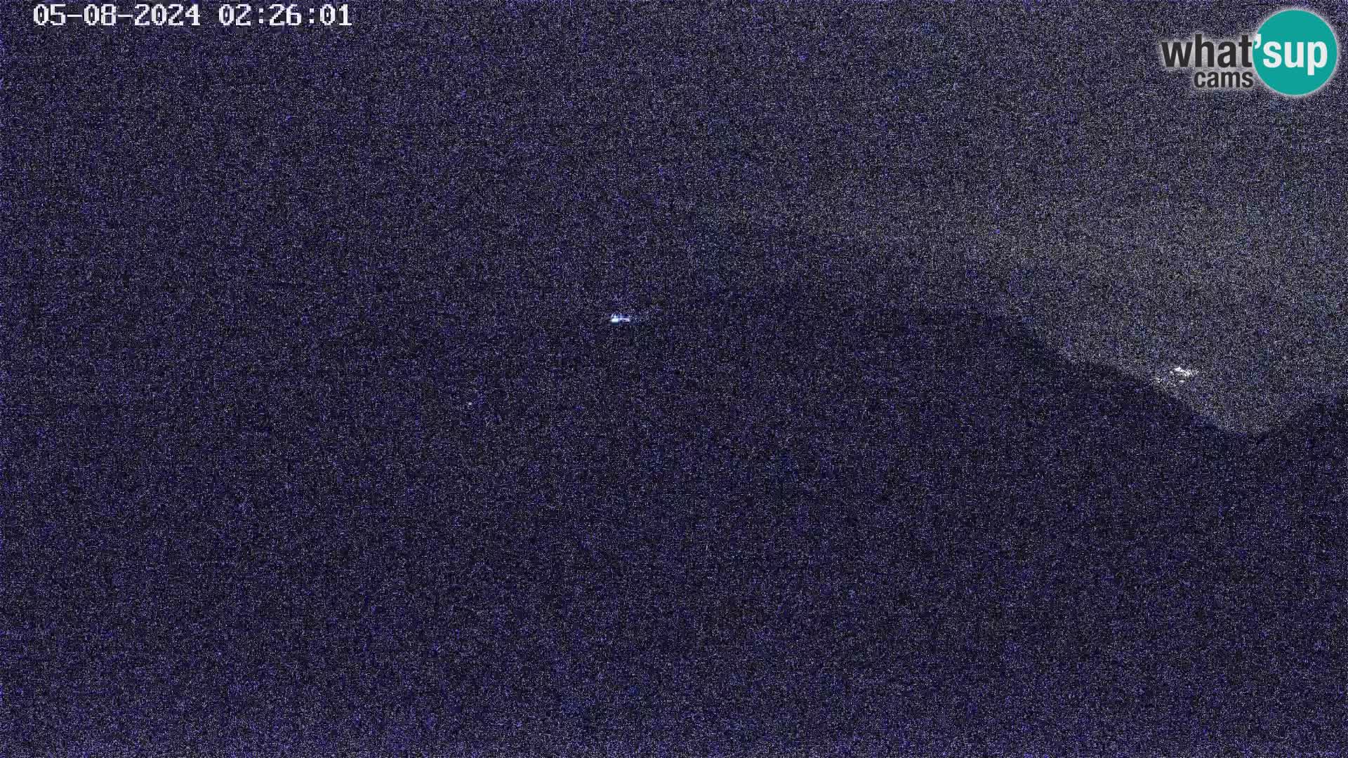 Stazione sciistica Vogel webcam Panorama dalla Orlova glave verso il Triglav