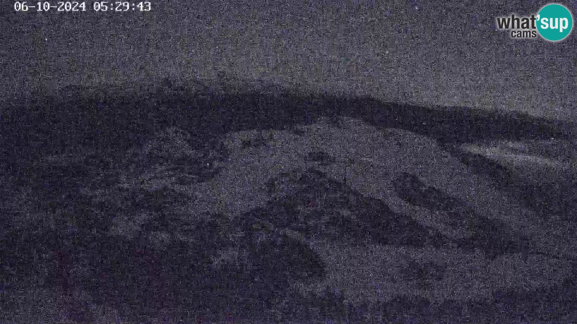 Stazione sciistica Vogel webcam Panorama dalla Orlova glave verso il Triglav