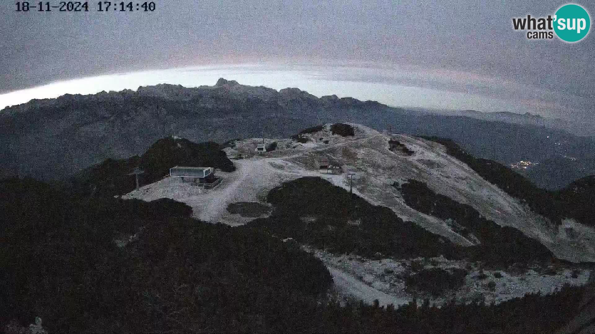 Smučišče Vogel Spletna kamera Pogled z Orlove Glave proti Triglavu