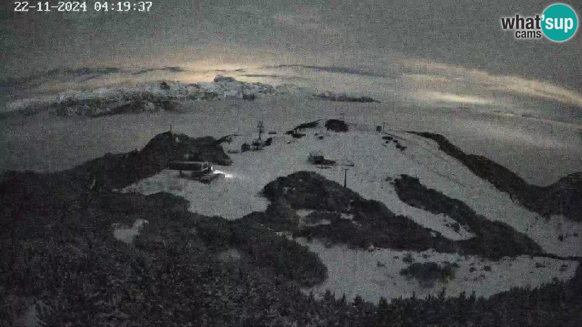 Skigebiet Vogel webcam Orlova Glava und Triglav