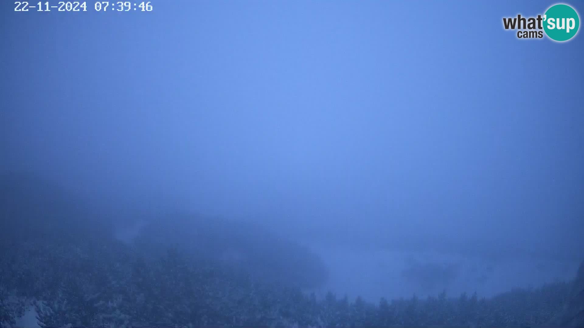 Skijalište Vogel web kamera panorama sa Orlove glave proti Triglavu