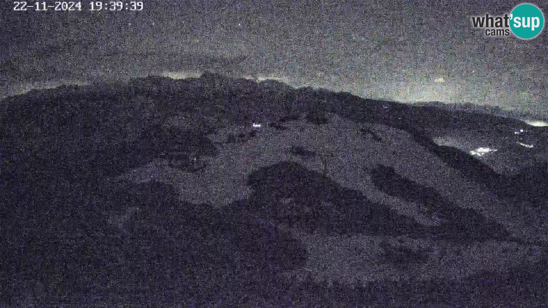 Stazione sciistica Vogel webcam Panorama dalla Orlova glave verso il Triglav