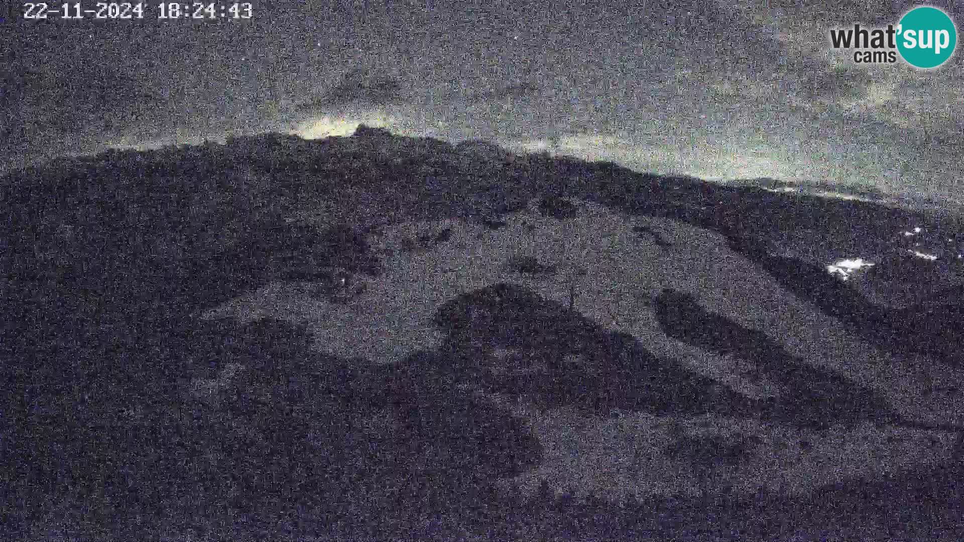 Stazione sciistica Vogel webcam Panorama dalla Orlova glave verso il Triglav