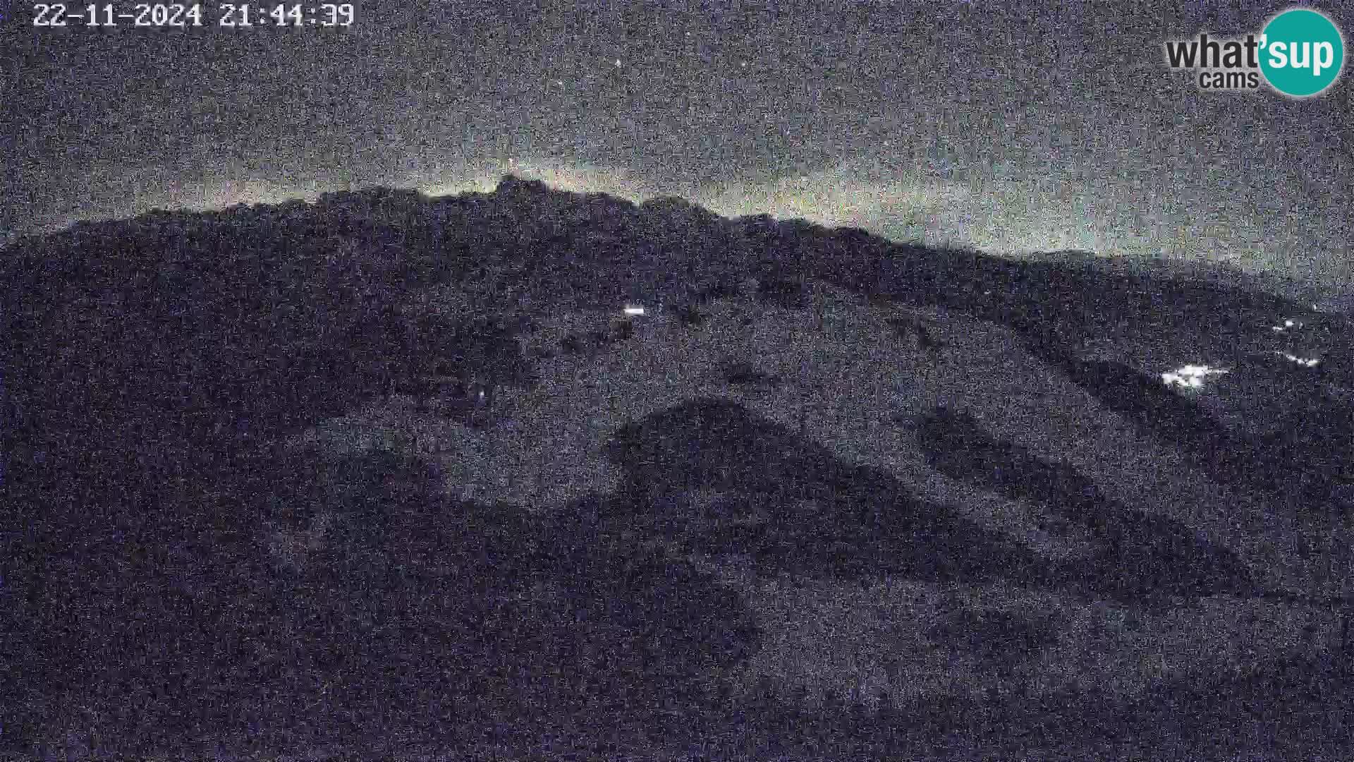 Skigebiet Vogel webcam Orlova Glava und Triglav