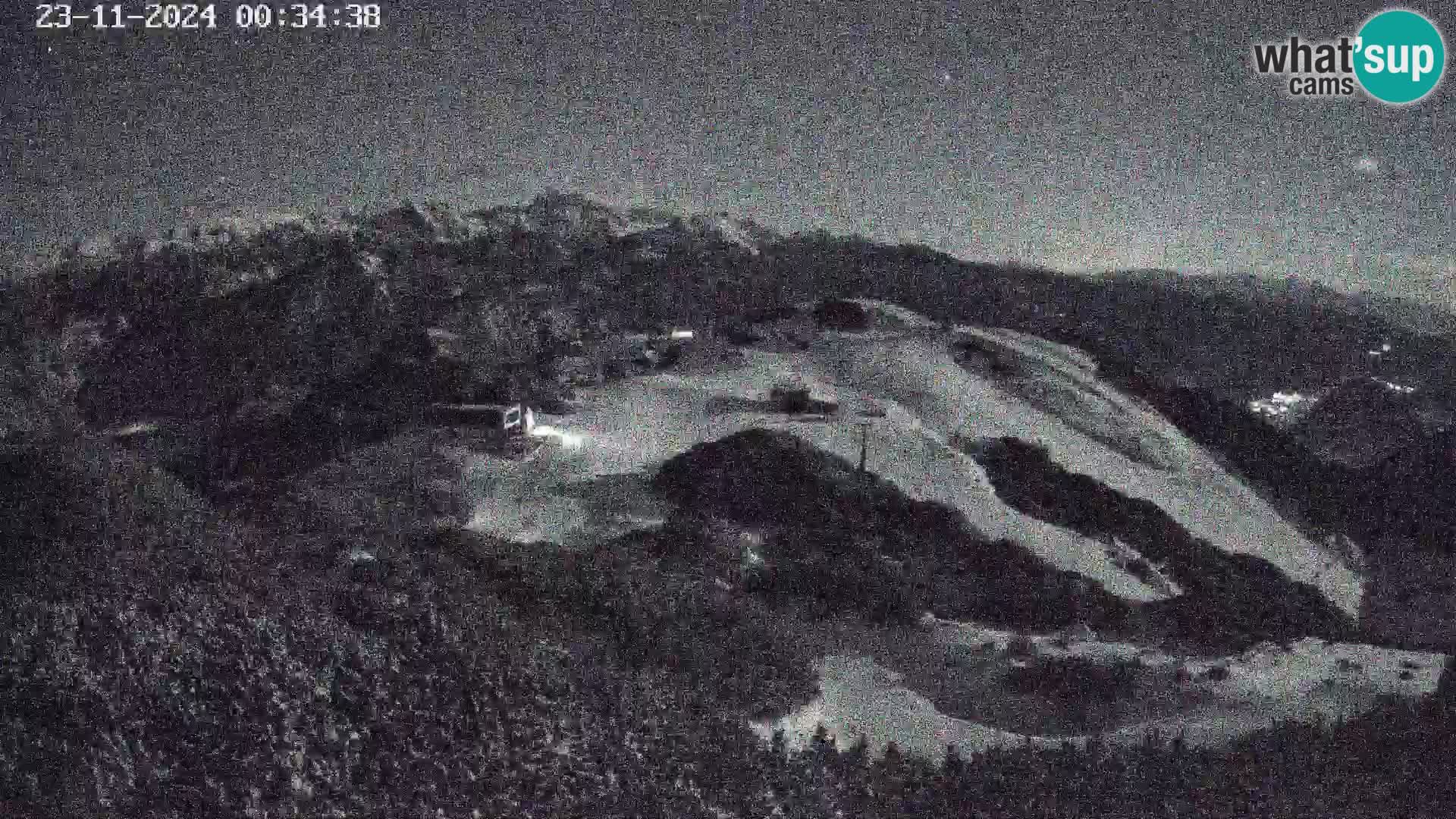 Skigebiet Vogel webcam Orlova Glava und Triglav