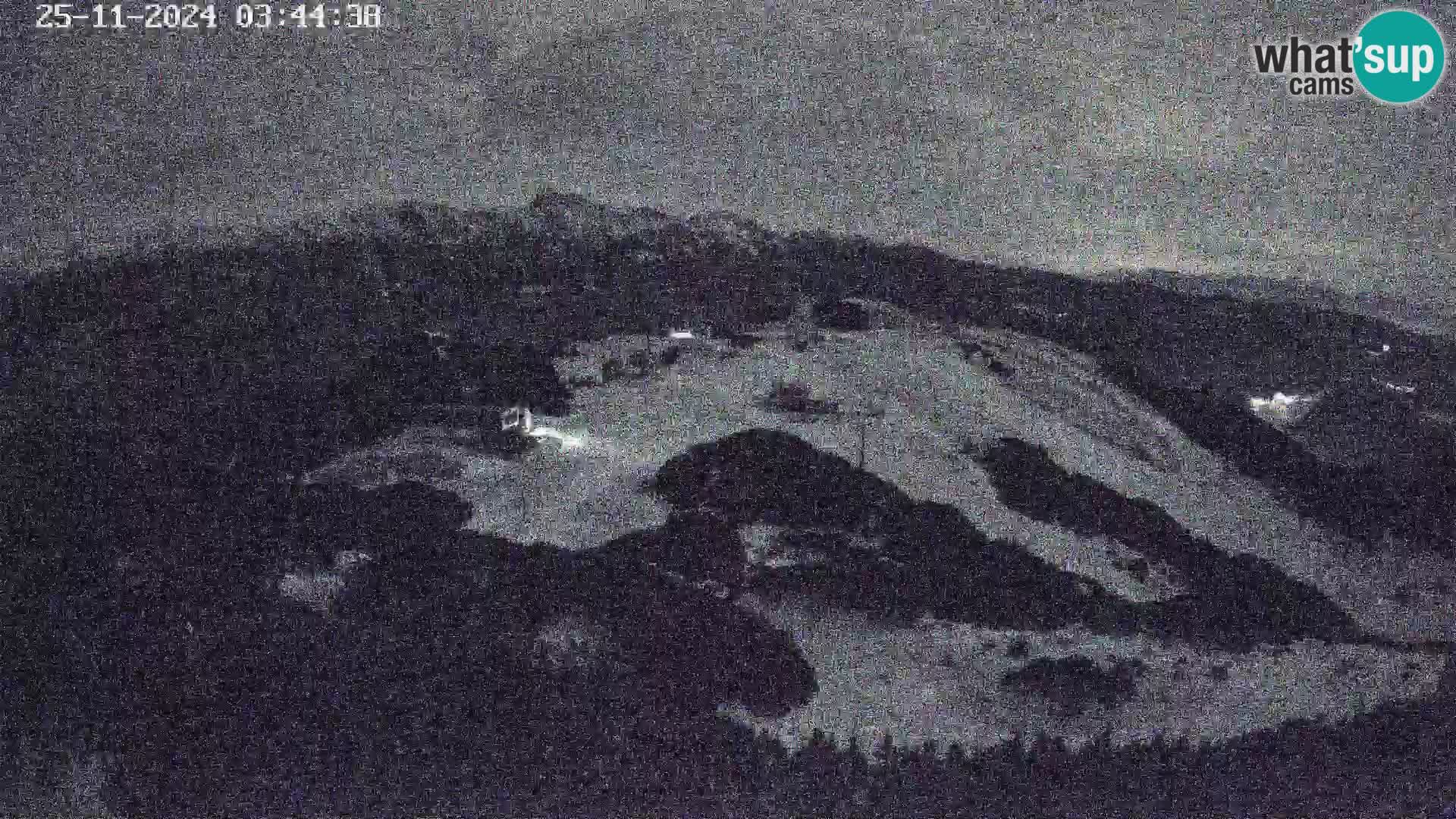 Stazione sciistica Vogel webcam Panorama dalla Orlova glave verso il Triglav