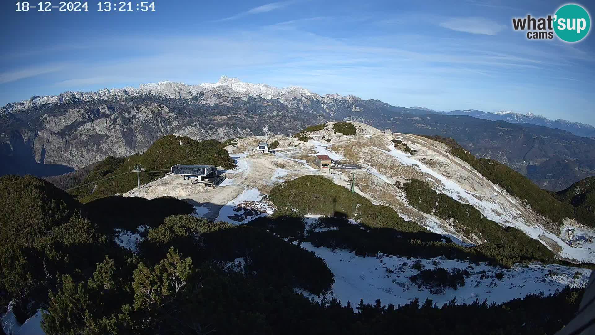 Skigebiet Vogel webcam Orlova Glava und Triglav