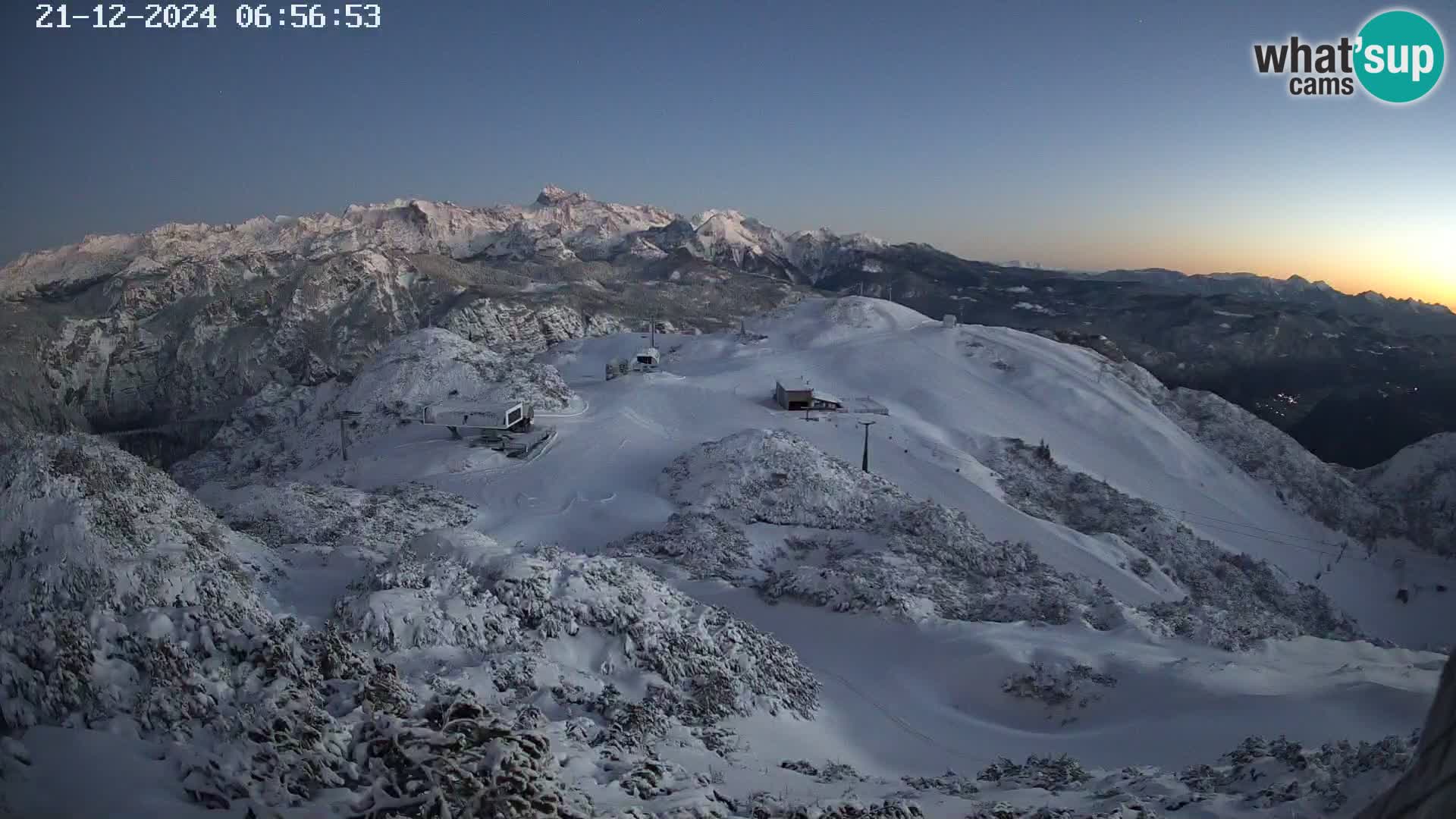 Estacion esqui Vogel – Orlova Glava e Triglav