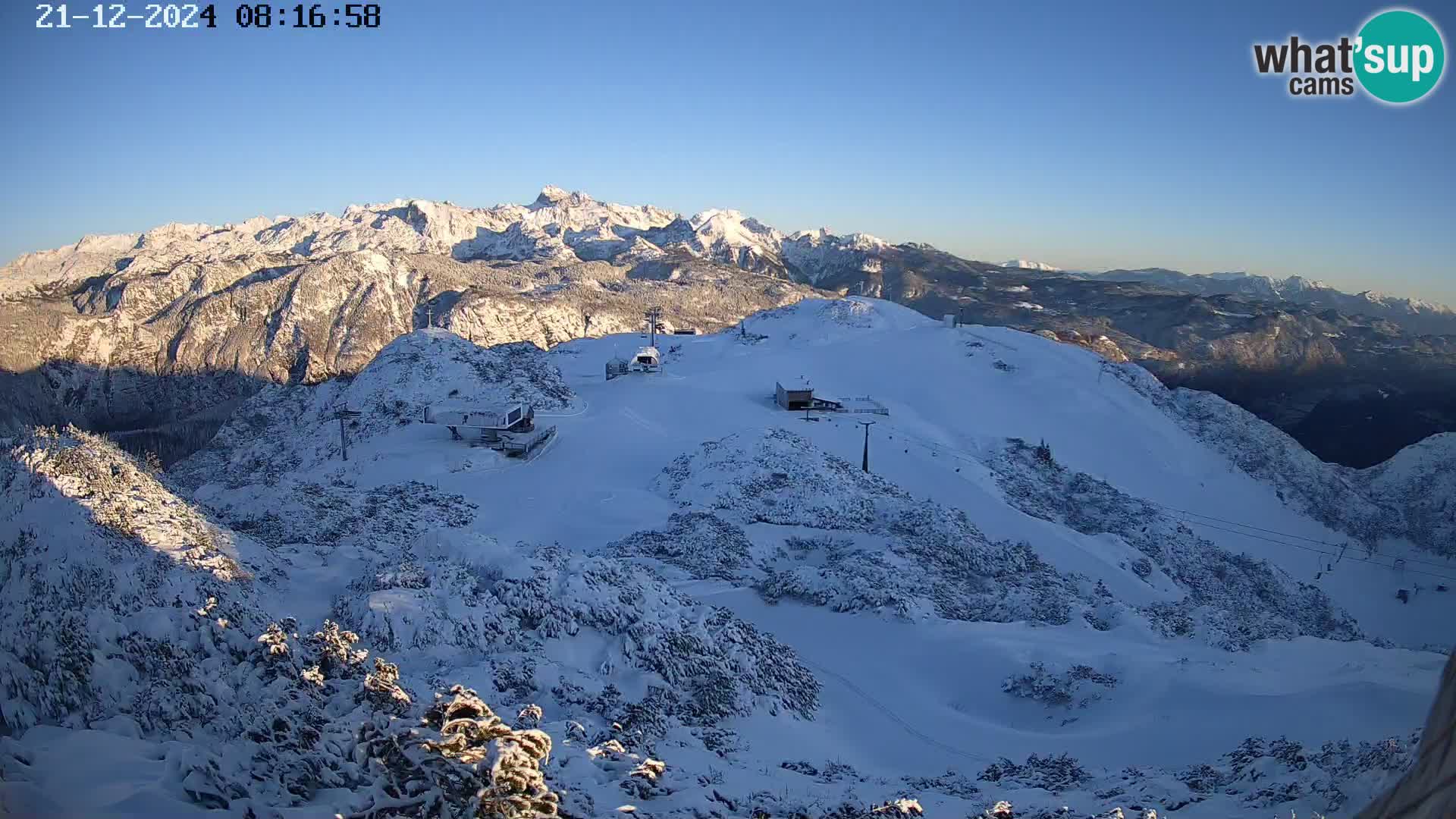 Station ski Vogel live cam Orlova Glava e Triglav