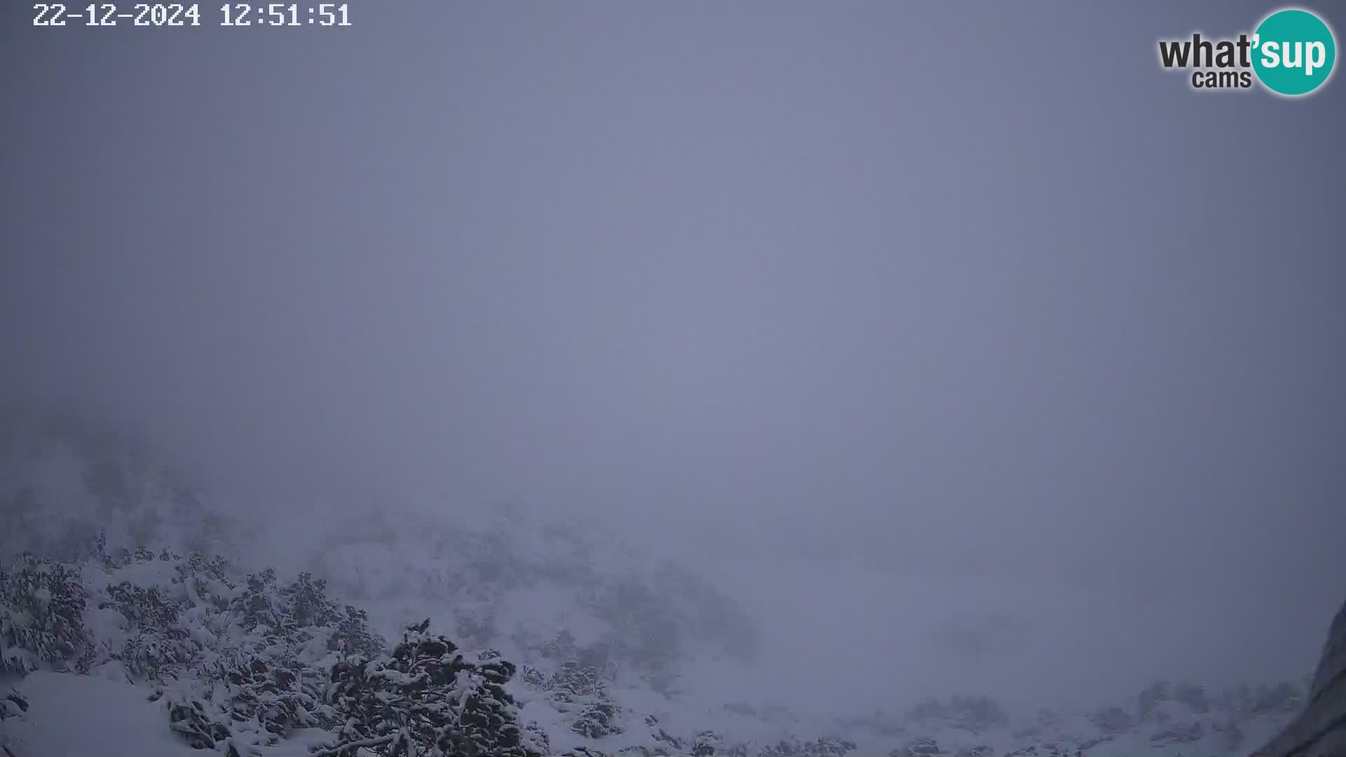 Skijalište Vogel web kamera panorama sa Orlove glave proti Triglavu