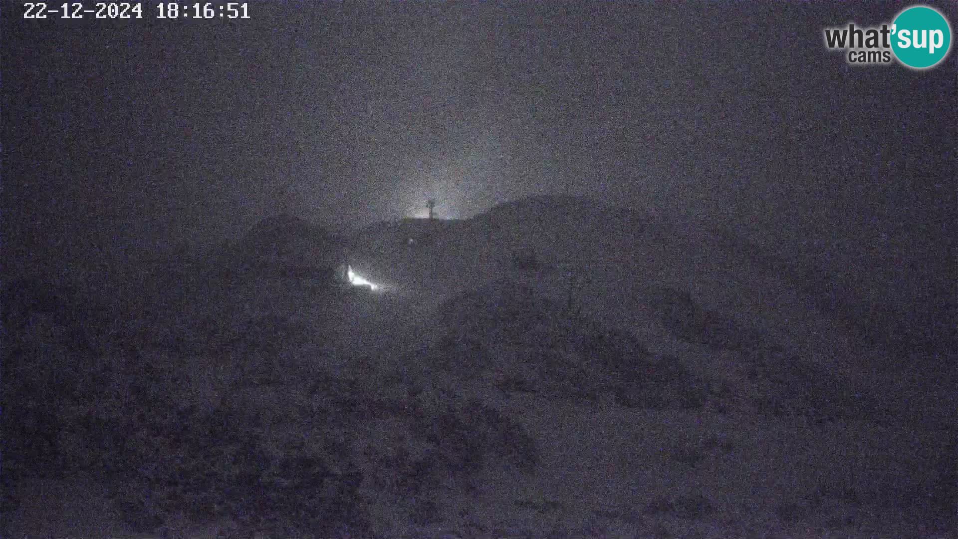 Stazione sciistica Vogel webcam Panorama dalla Orlova glave verso il Triglav