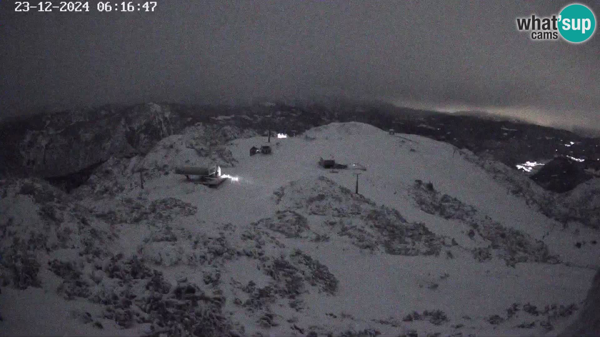 Smučišče Vogel Spletna kamera Pogled z Orlove Glave proti Triglavu