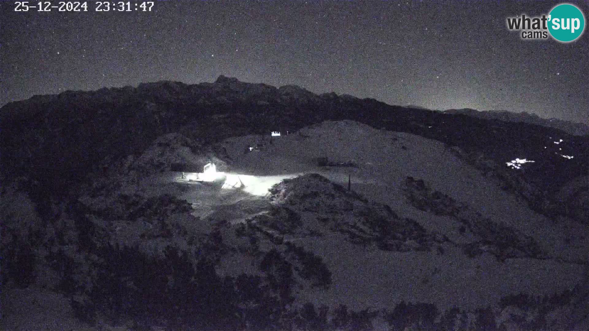 Skigebiet Vogel webcam Orlova Glava und Triglav