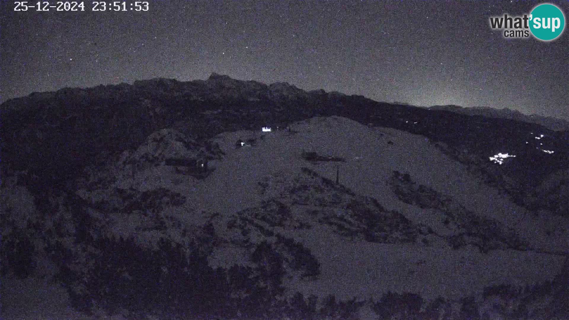 Skigebiet Vogel webcam Orlova Glava und Triglav