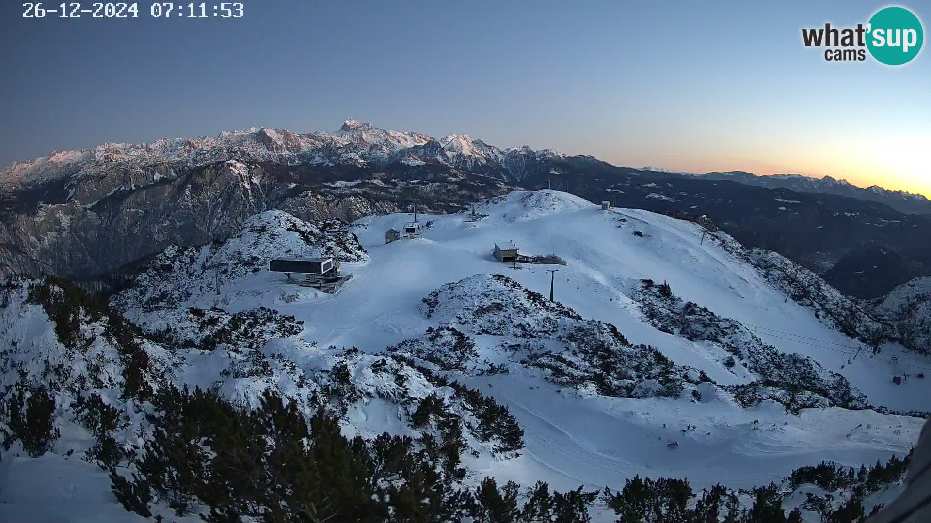 Station ski Vogel live cam Orlova Glava e Triglav