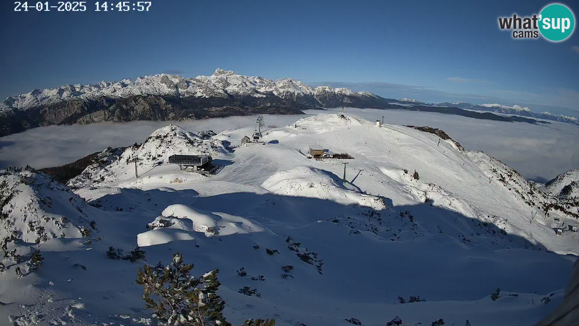 Station ski Vogel live cam Orlova Glava e Triglav