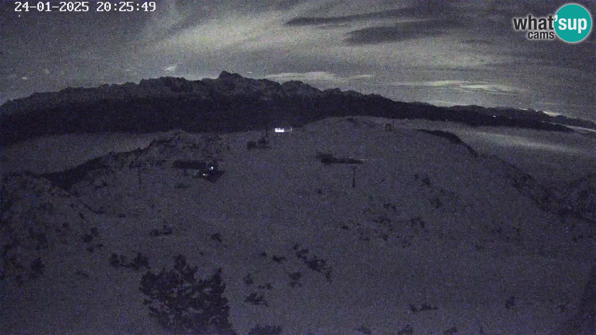 Stazione sciistica Vogel webcam Panorama dalla Orlova glave verso il Triglav