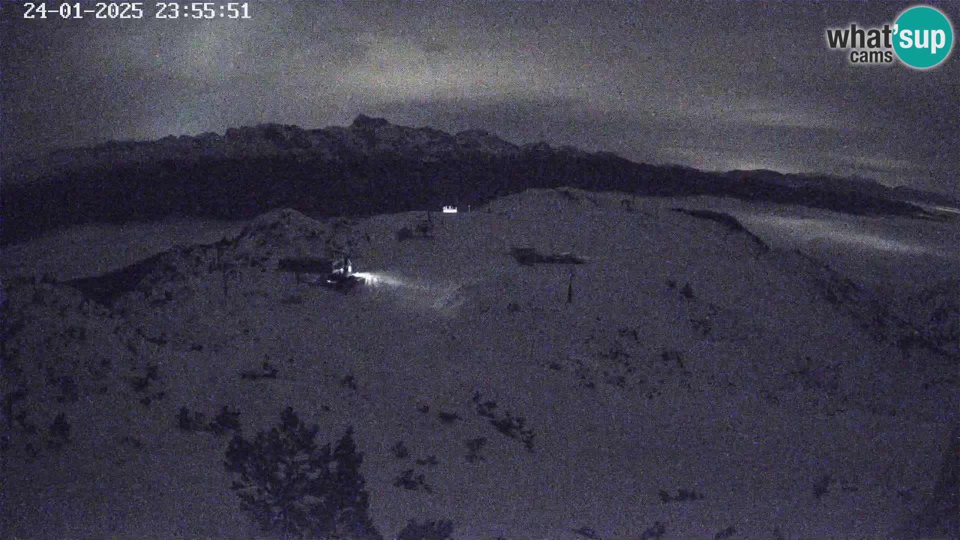 Skigebiet Vogel webcam Orlova Glava und Triglav