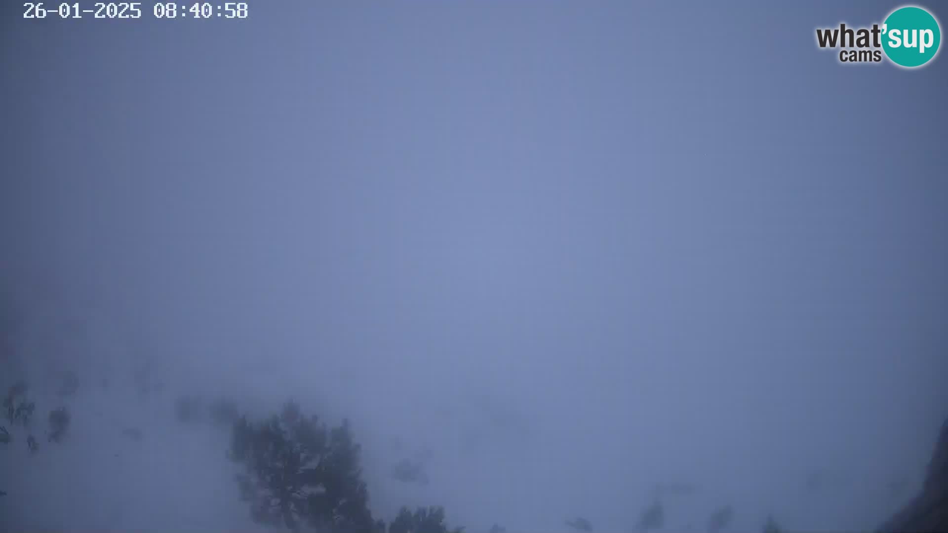 Skigebiet Vogel webcam Orlova Glava und Triglav