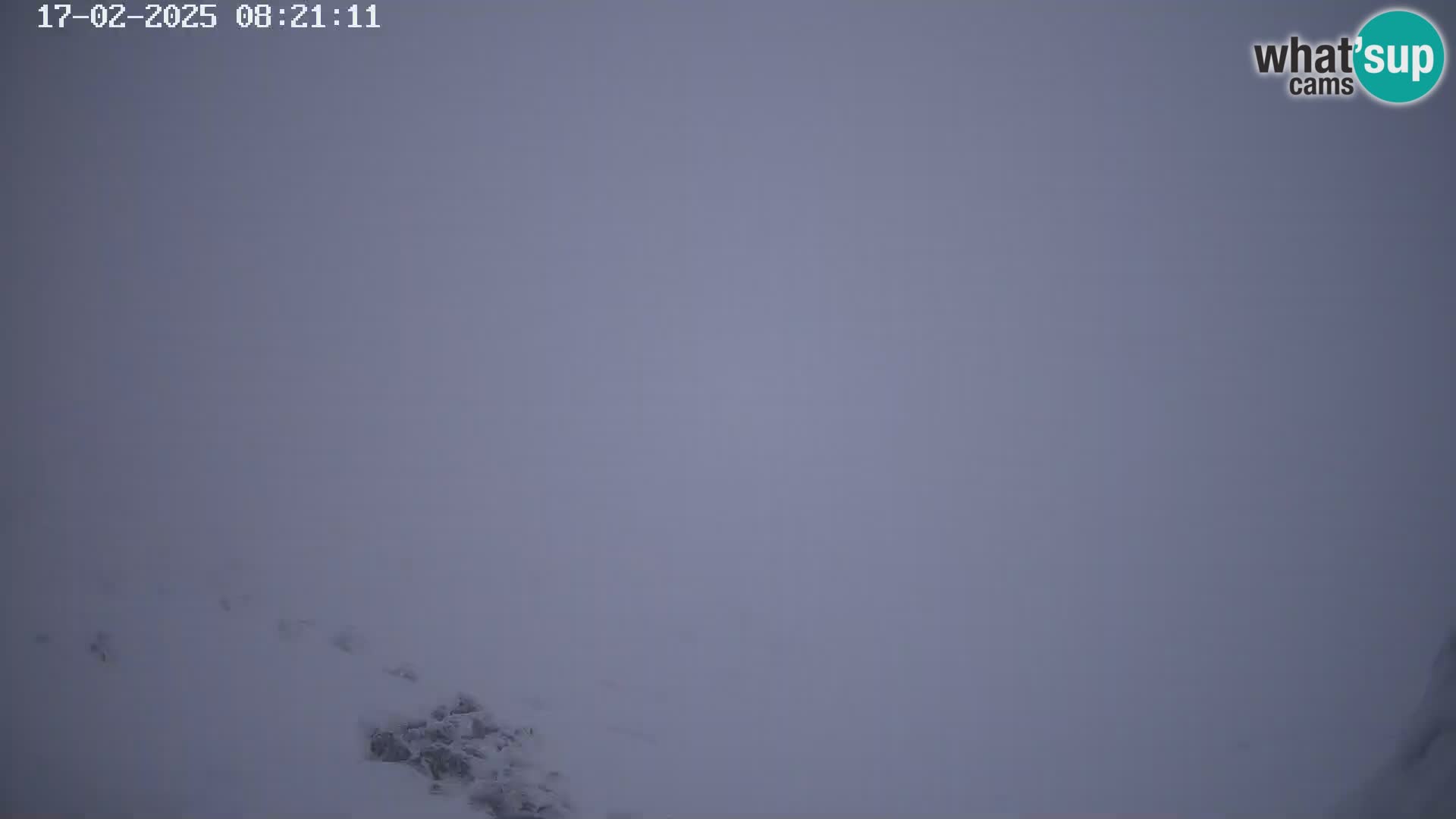 Stazione sciistica Vogel webcam Panorama dalla Orlova glave verso il Triglav