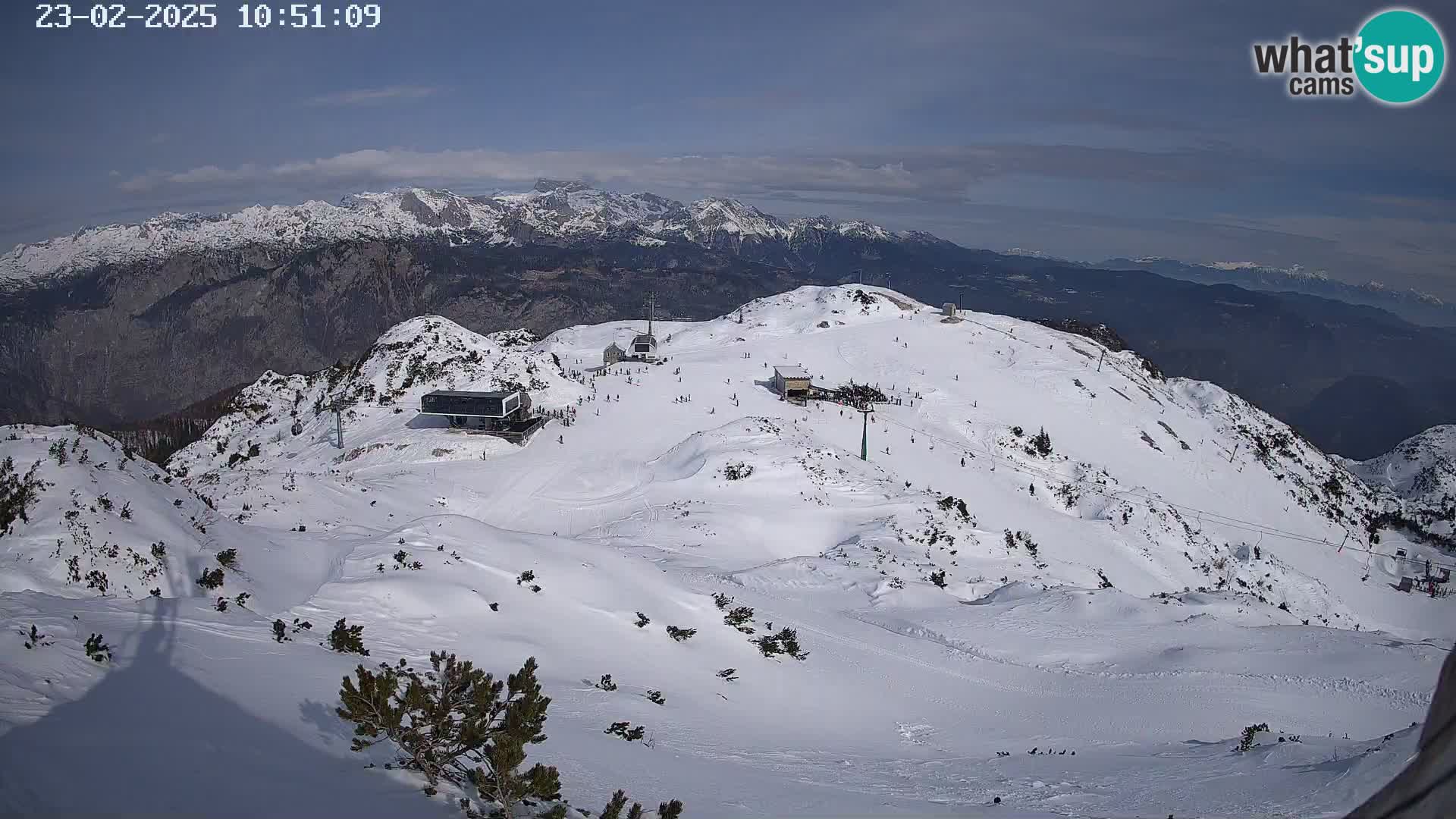 Station ski Vogel live cam Orlova Glava e Triglav