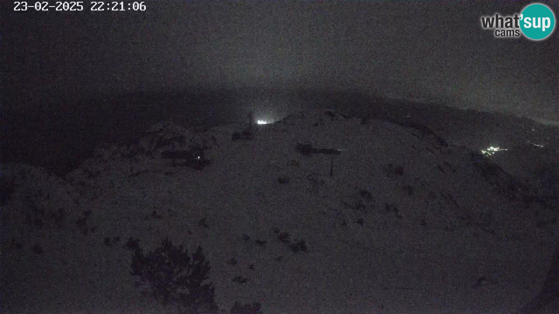 Vogel Ski Resort webcam View from Orlova Glava to Triglav