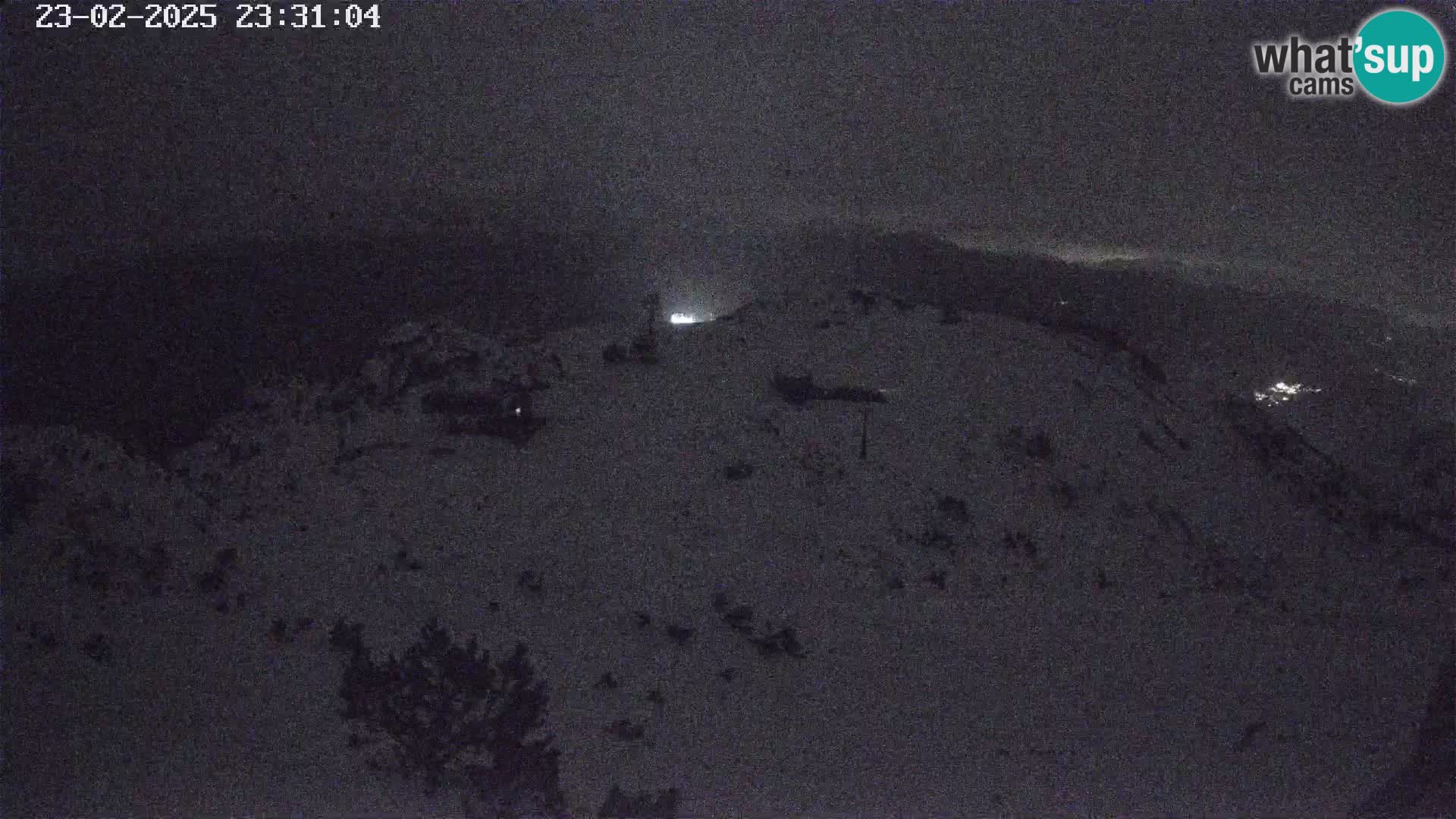 Stazione sciistica Vogel webcam Panorama dalla Orlova glave verso il Triglav