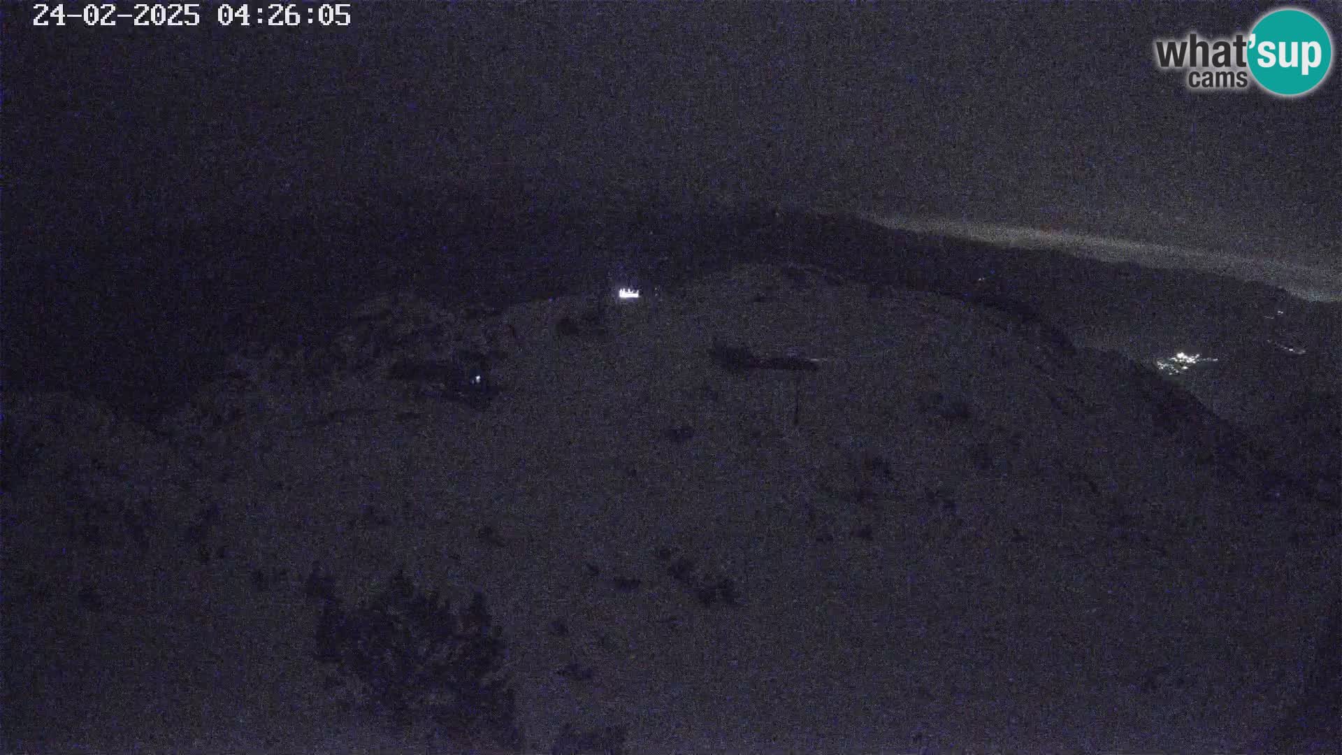 Stazione sciistica Vogel webcam Panorama dalla Orlova glave verso il Triglav