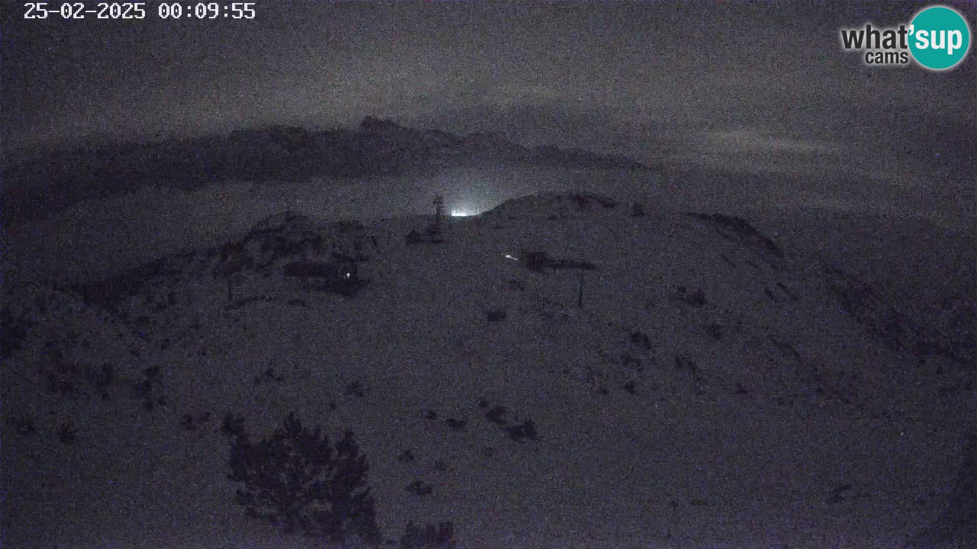 Vogel Ski Resort webcam View from Orlova Glava to Triglav