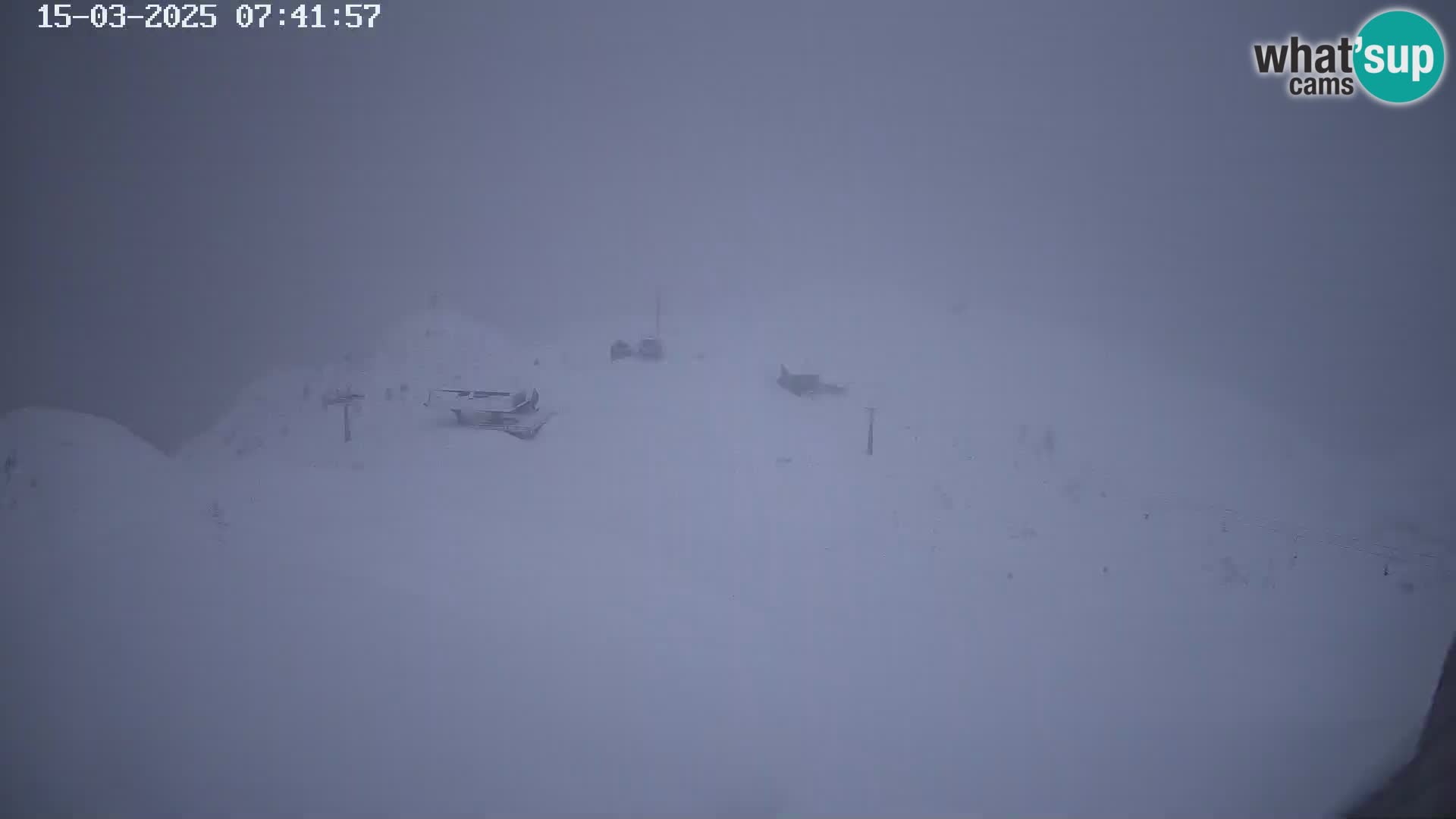 Skigebiet Vogel webcam Orlova Glava und Triglav