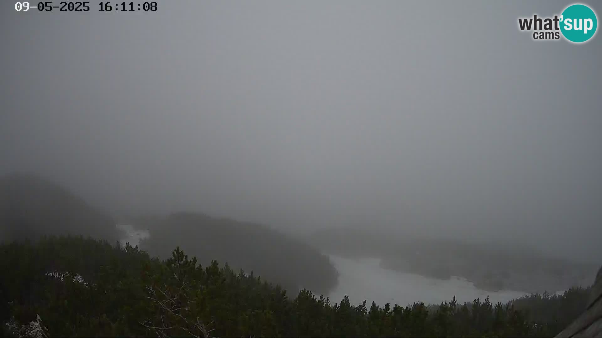 Smučišče Vogel Spletna kamera Pogled z Orlove Glave proti Triglavu
