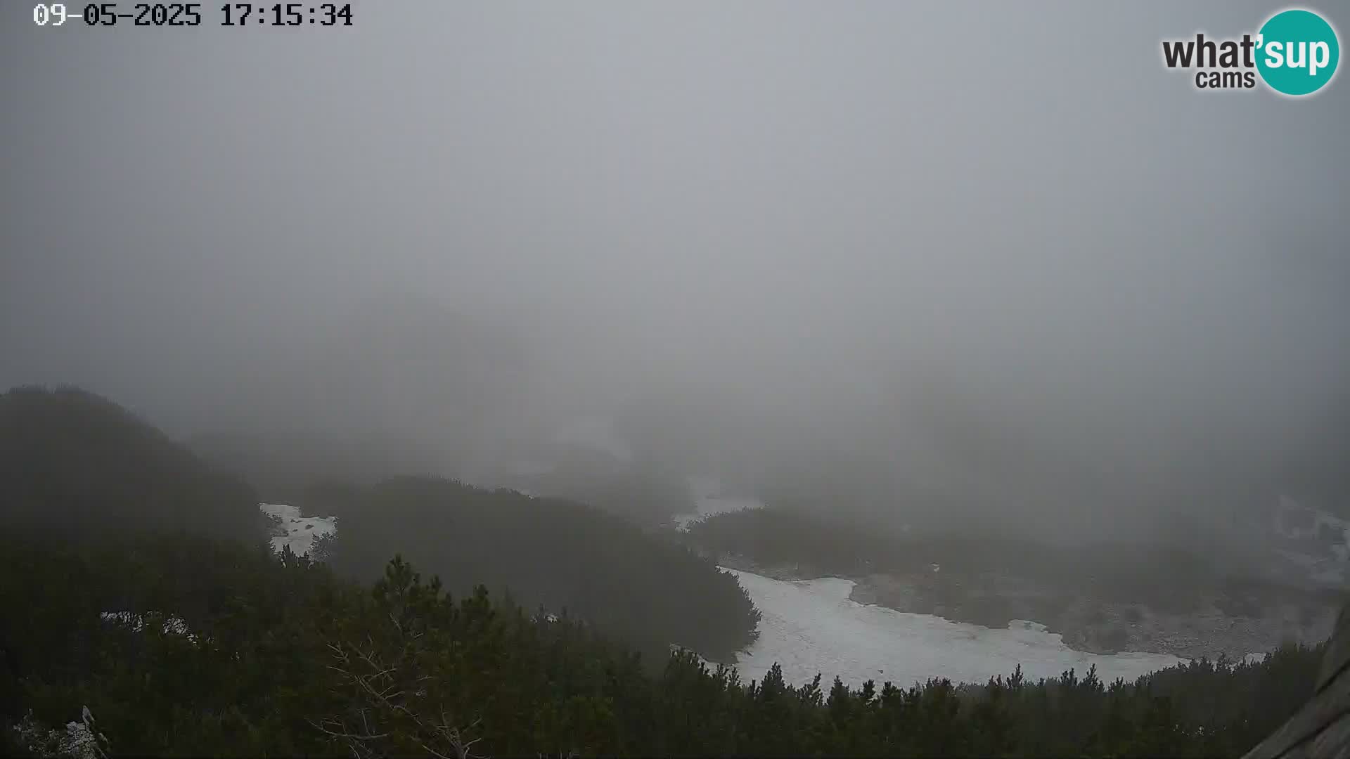 Skijalište Vogel web kamera panorama sa Orlove glave proti Triglavu