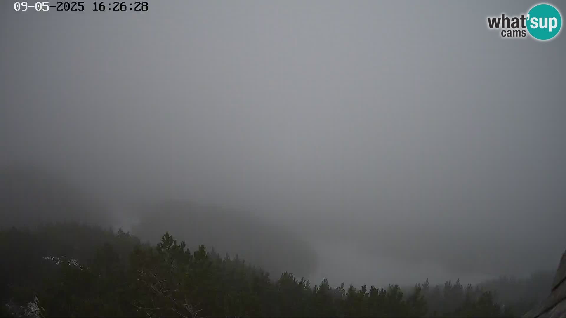 Stazione sciistica Vogel webcam Panorama dalla Orlova glave verso il Triglav