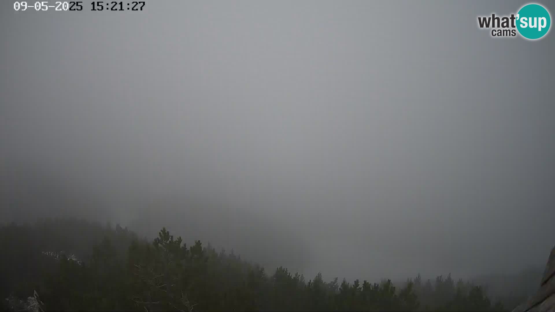 Vogel Ski Resort webcam View from Orlova Glava to Triglav