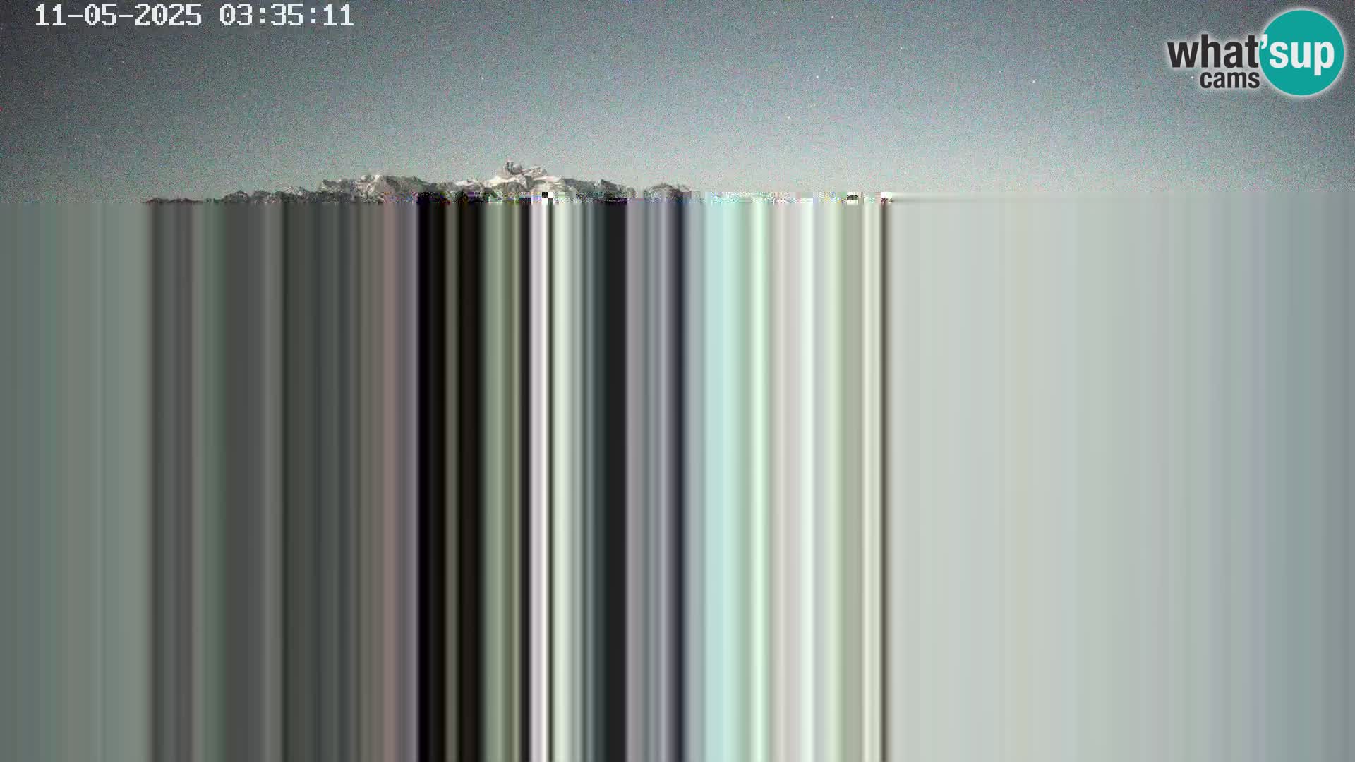 Vogel Ski Resort webcam View from Orlova Glava to Triglav