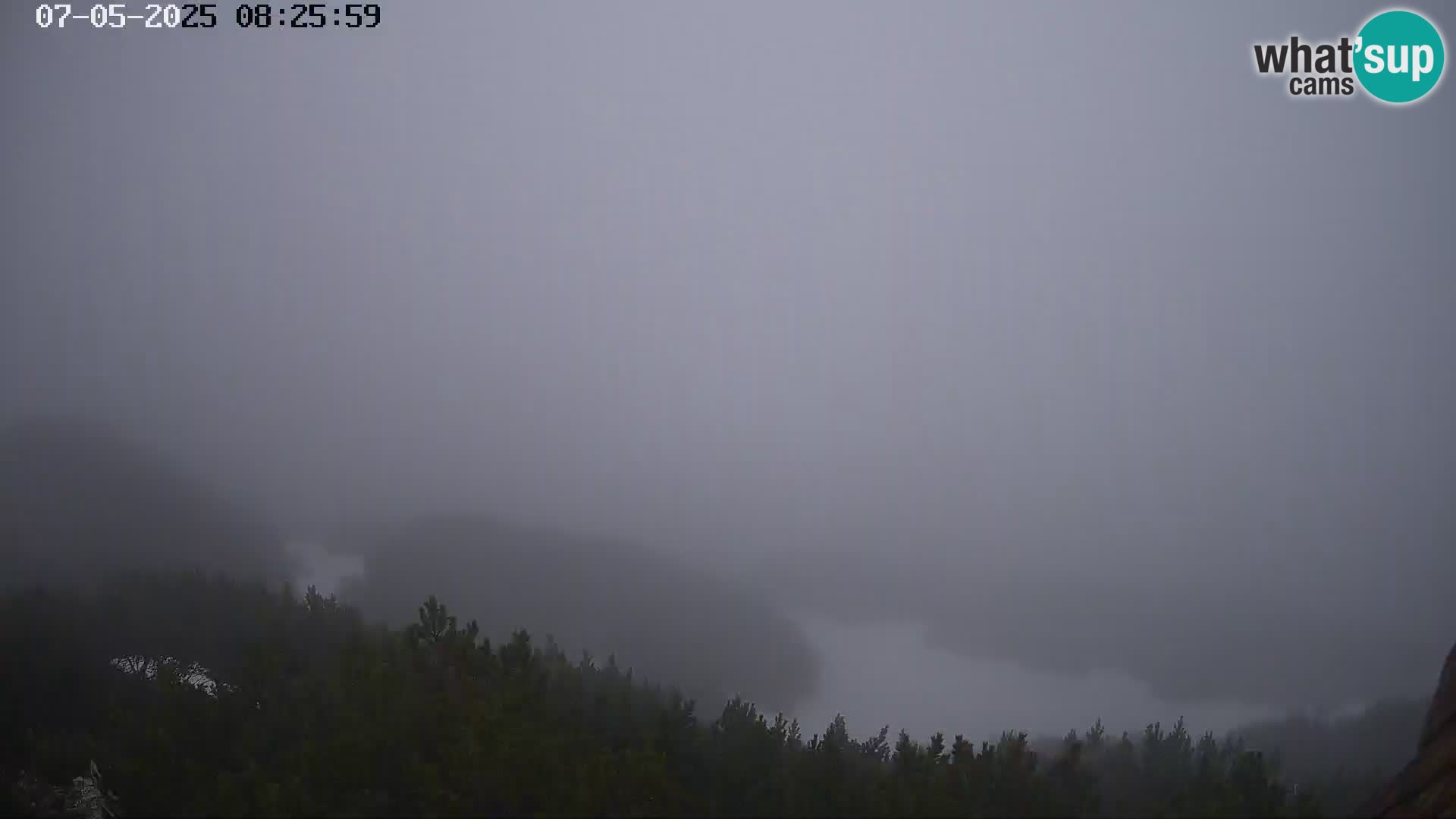 Skijalište Vogel web kamera panorama sa Orlove glave proti Triglavu