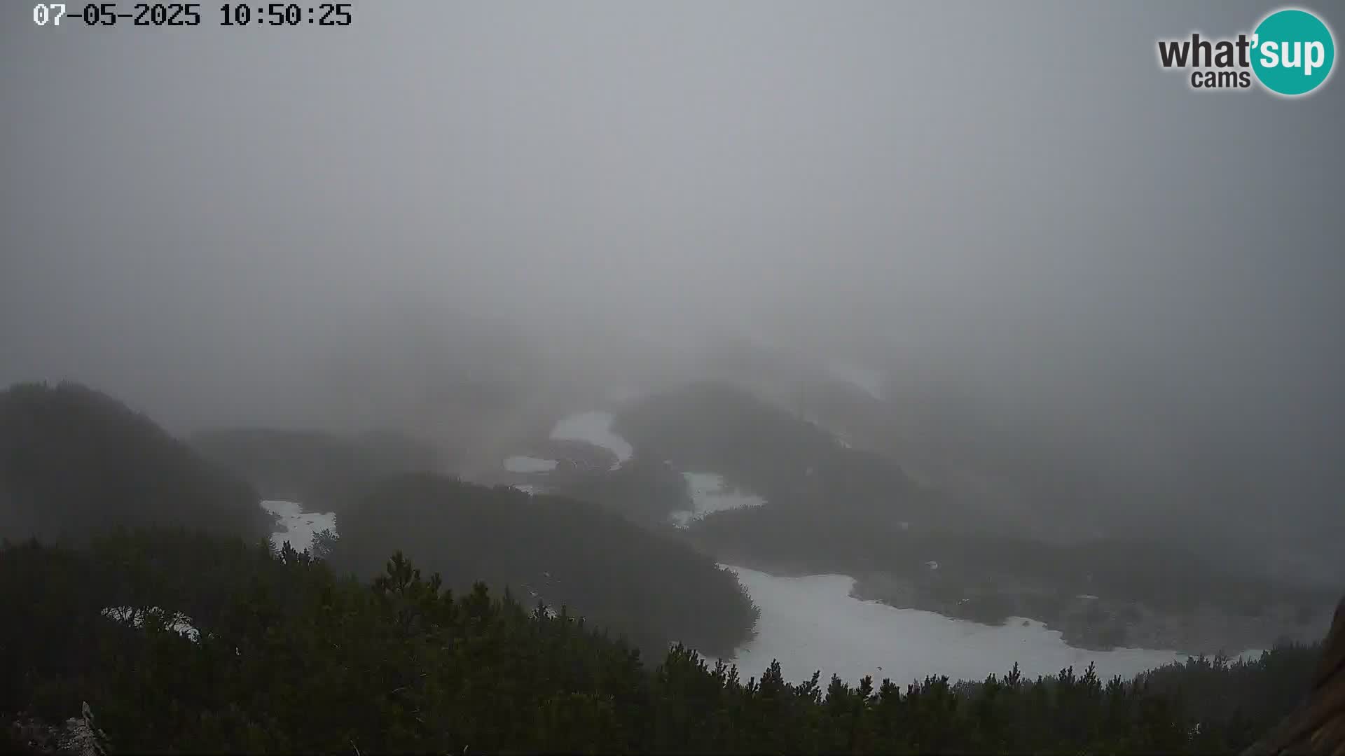Skigebiet Vogel webcam Orlova Glava und Triglav