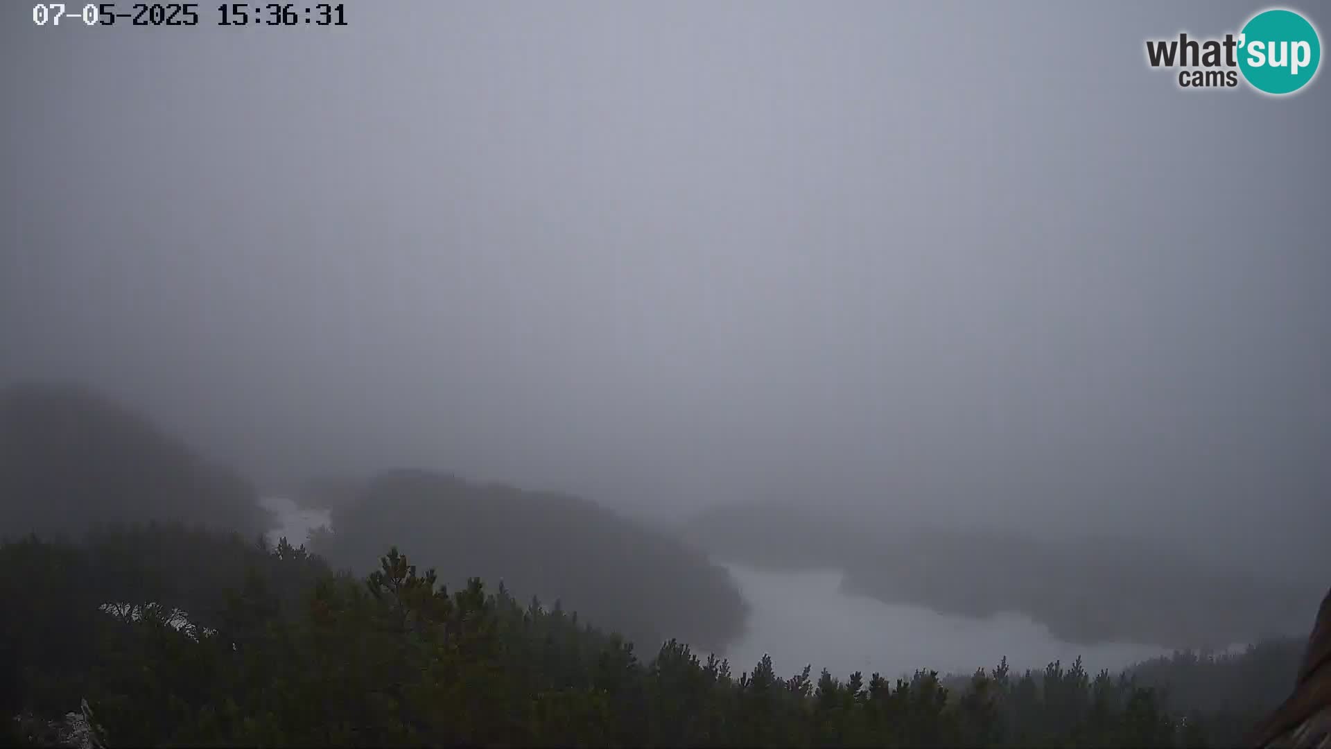 Skijalište Vogel web kamera panorama sa Orlove glave proti Triglavu