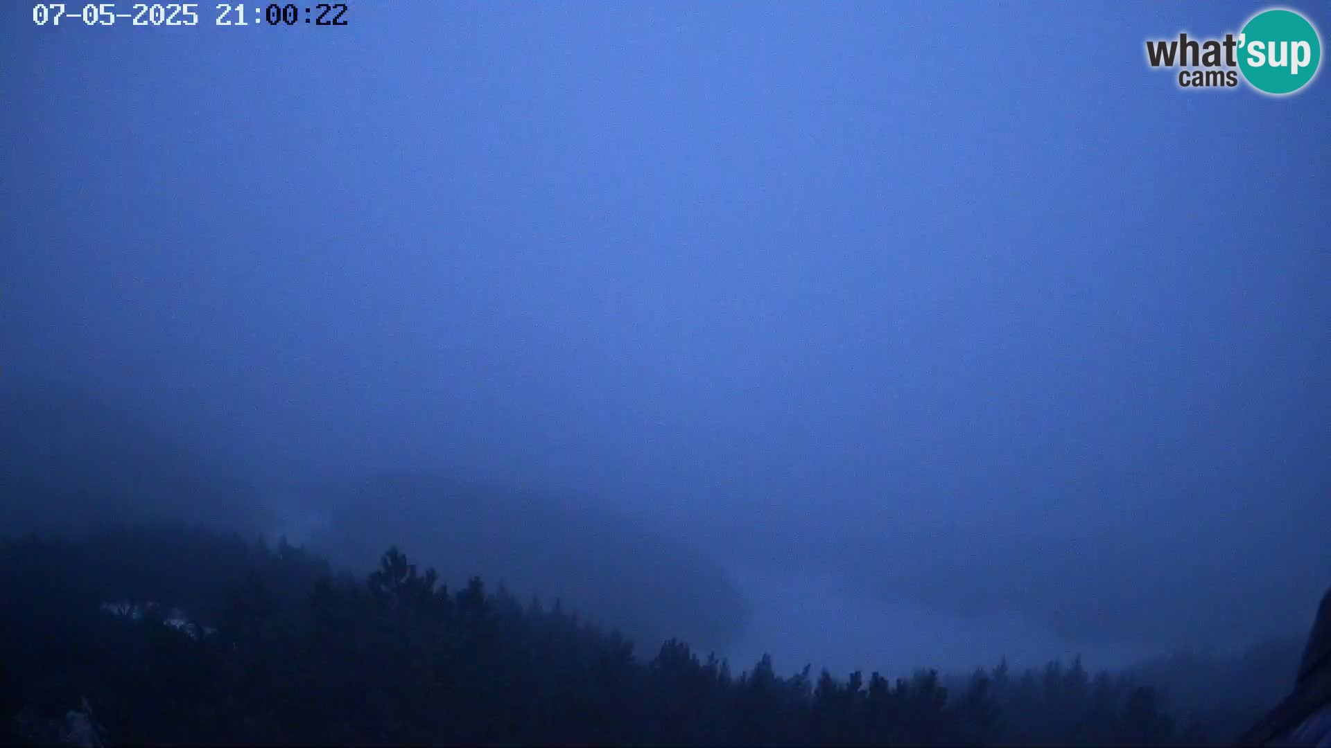 Stazione sciistica Vogel webcam Panorama dalla Orlova glave verso il Triglav