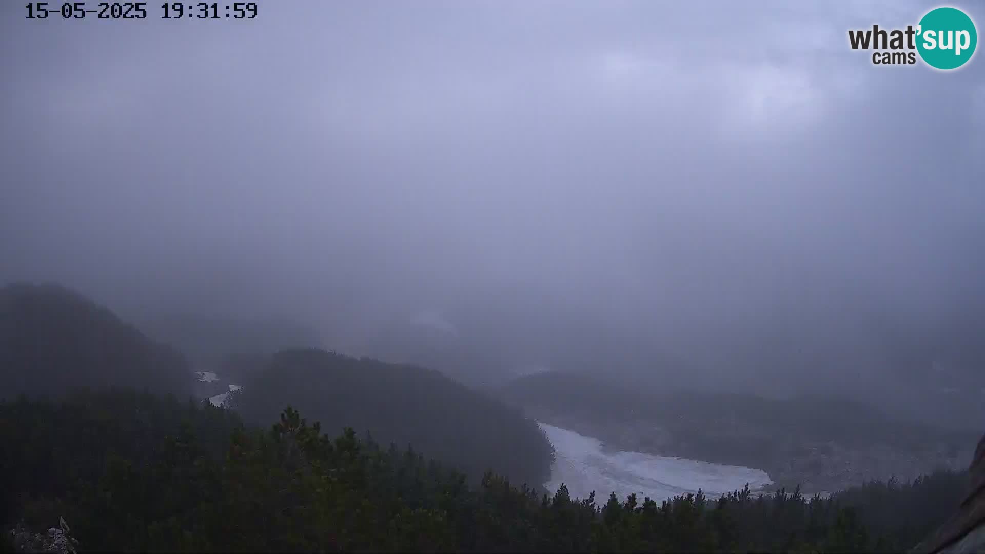 Skigebiet Vogel webcam Orlova Glava und Triglav