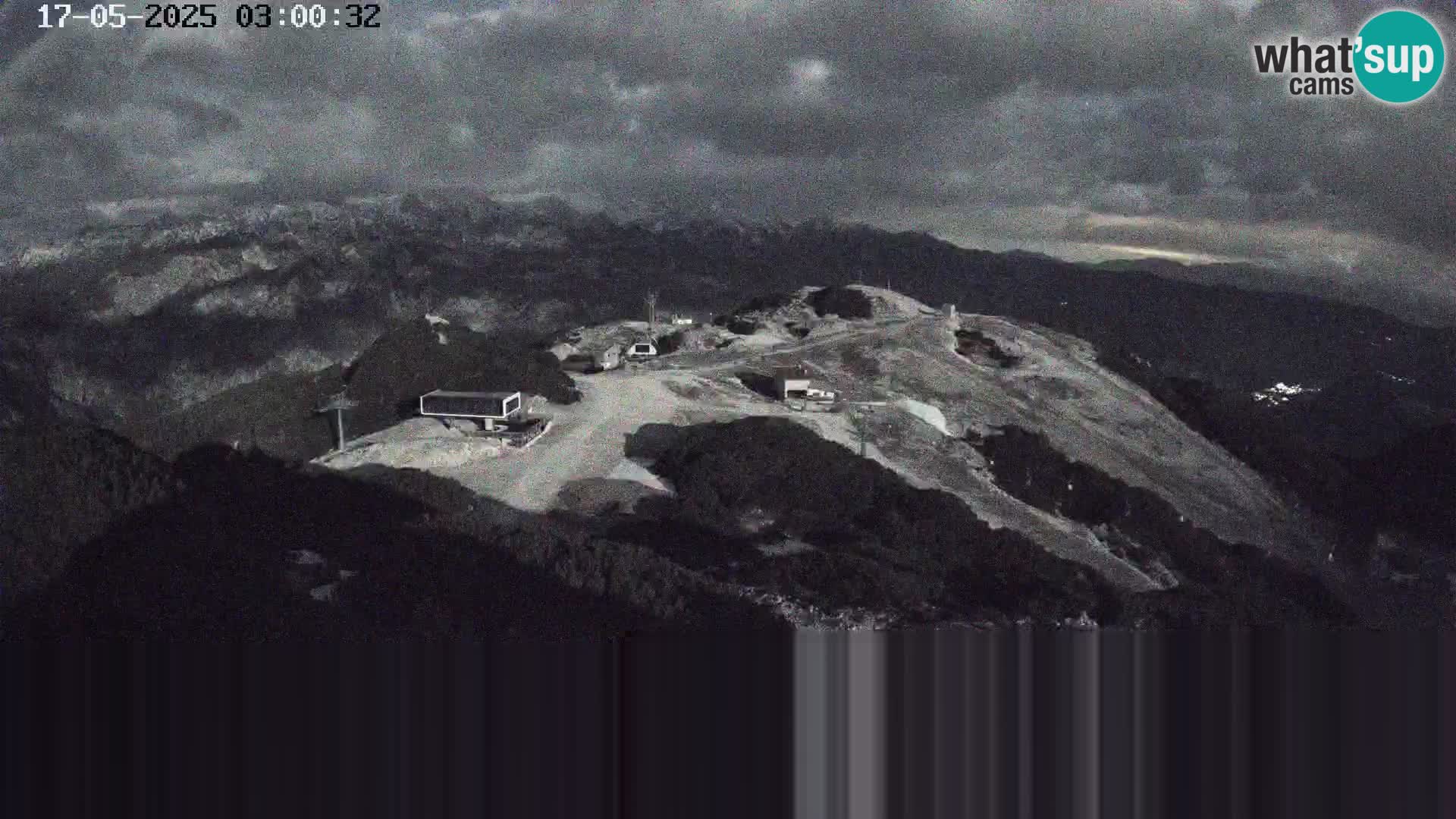 Skigebiet Vogel webcam Orlova Glava und Triglav