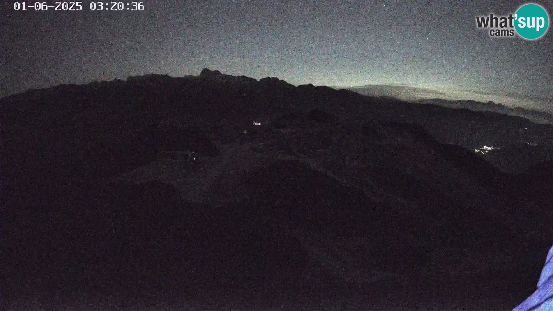 Skijalište Vogel web kamera panorama sa Orlove glave proti Triglavu