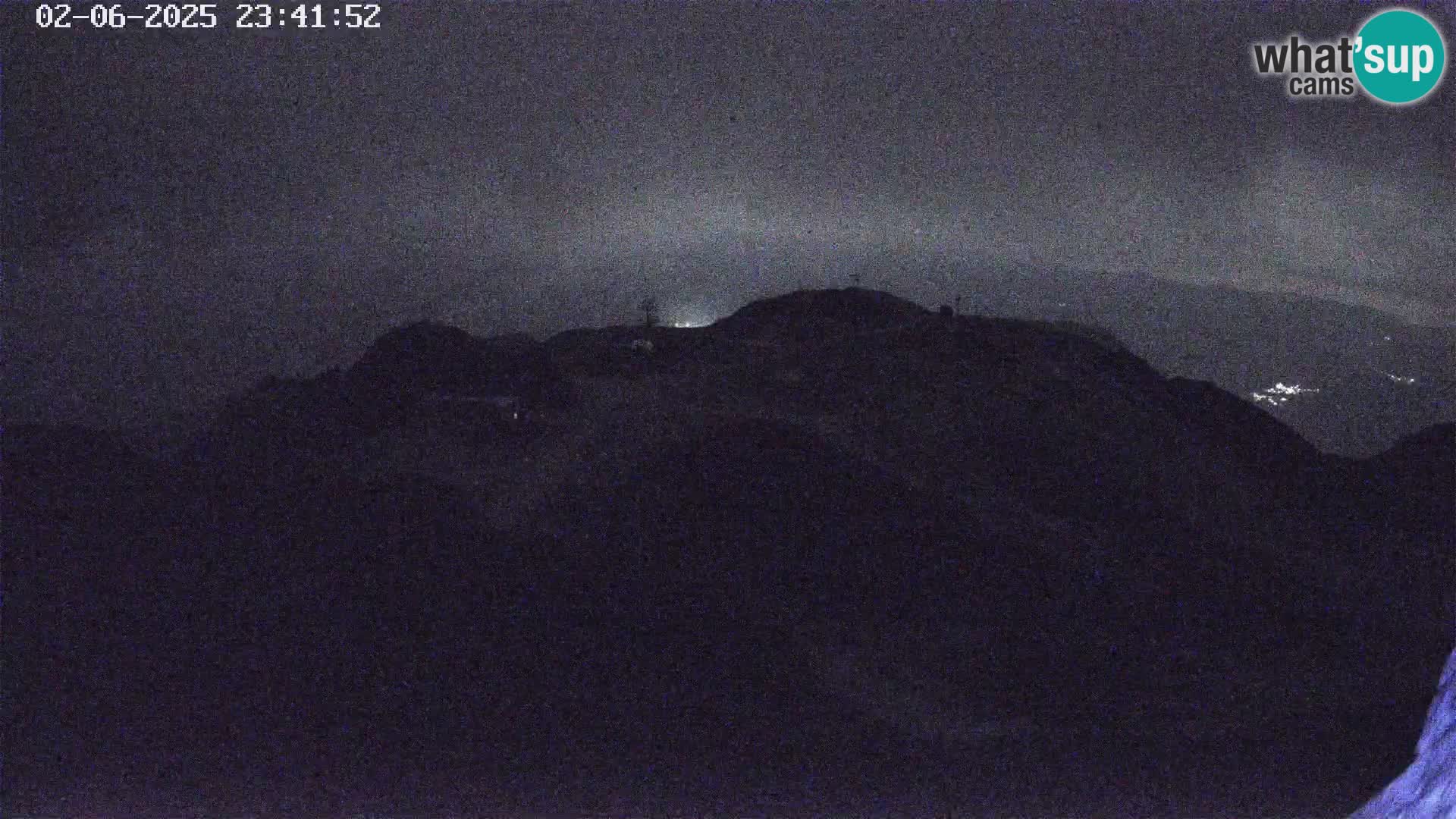 Vogel Ski Resort webcam View from Orlova Glava to Triglav